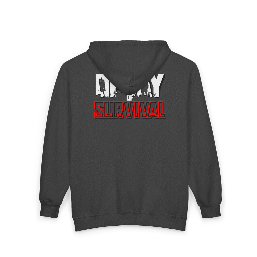 Decay of Survival "RONIN" Zip Hoodie — Post-Apocalyptic Gamer Jacket