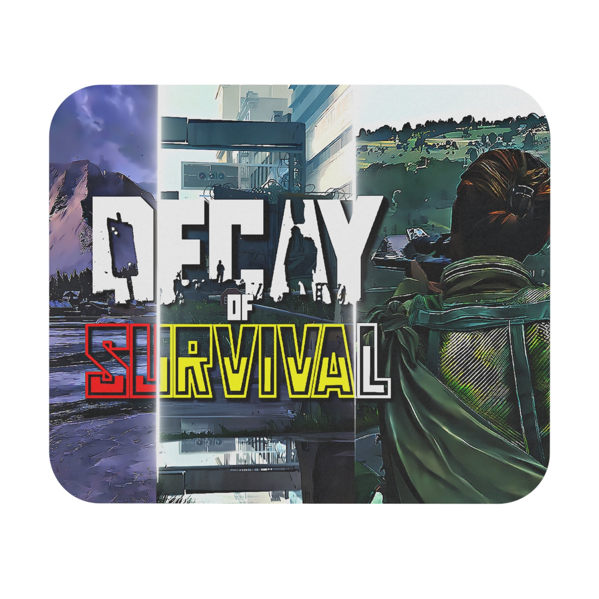 Decay of Survival Gaming Mouse Pad — Post-Apocalyptic Shooter Desk Mat