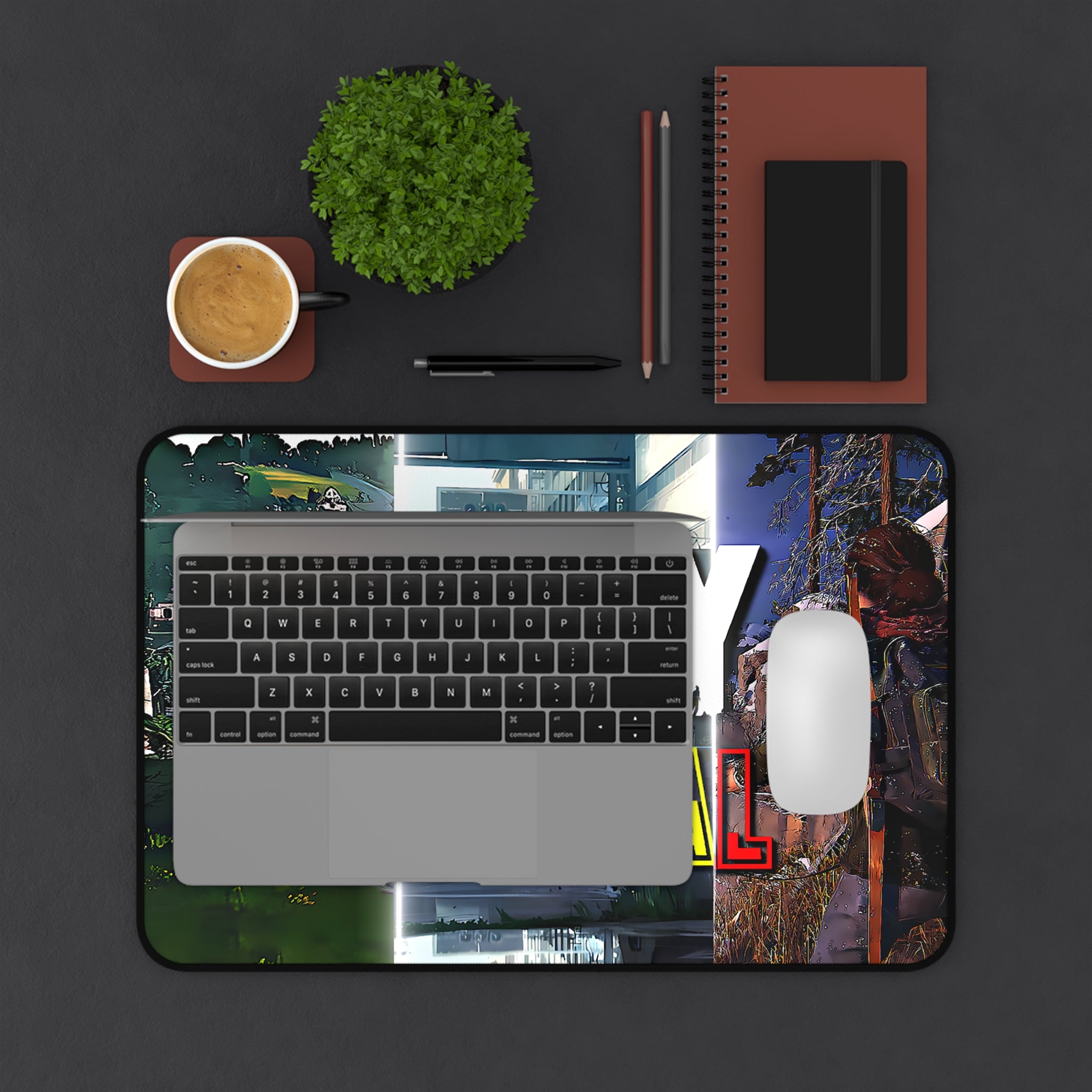 Decay of Survival Gaming Desk Mat — Post-Apocalyptic PC Mouse Pad