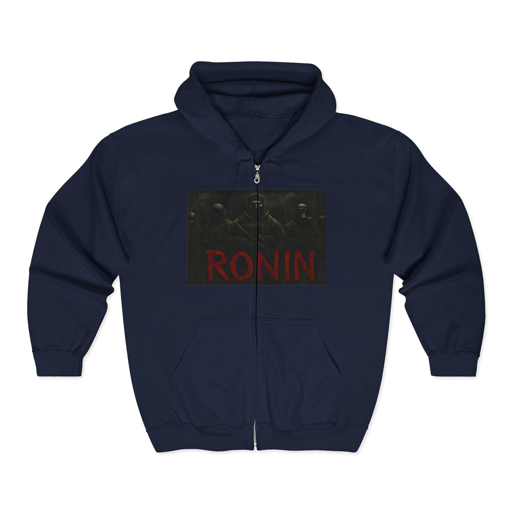 Decay of Survival "RONIN" Zip Hoodie — Post-Apocalyptic Gamer Jacket