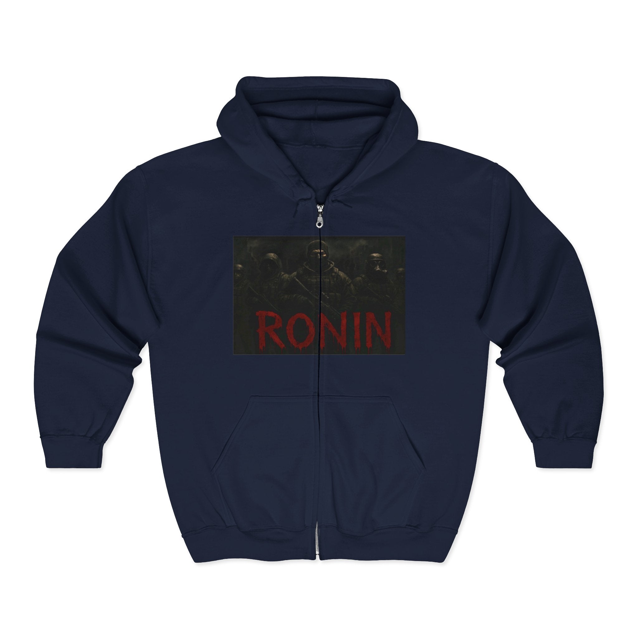 Decay of Survival "RONIN" Zip Hoodie — Post-Apocalyptic Gamer Jacket