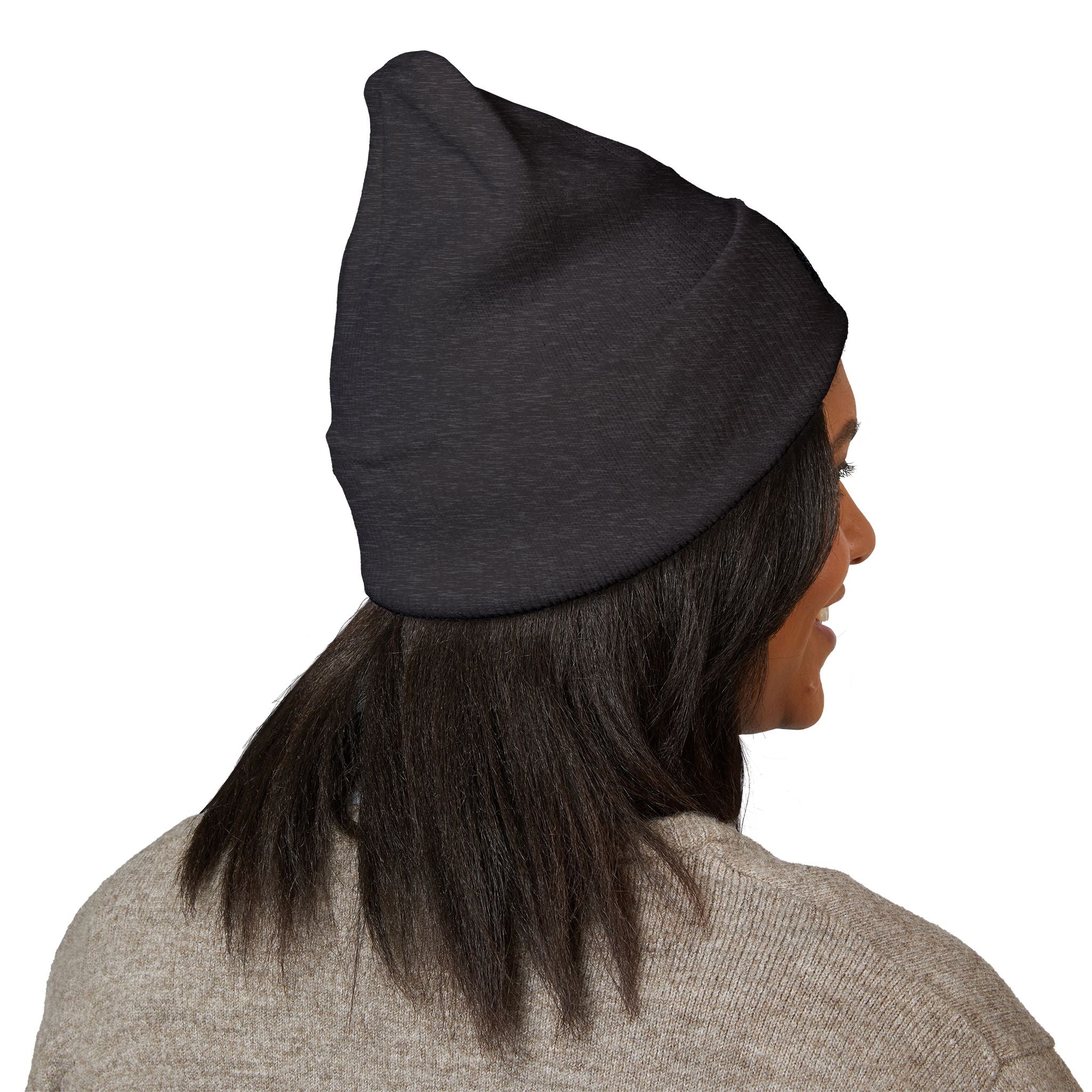 Embroidered 'Adventure Awaits' Classic Cuffed Beanie