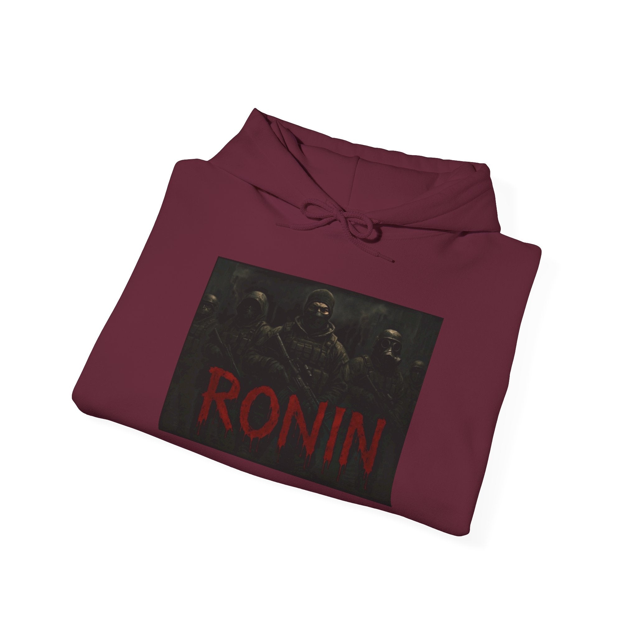 Ronin Survival Hoodie — Samurai-Inspired Streetwear Hooded Sweatshirt