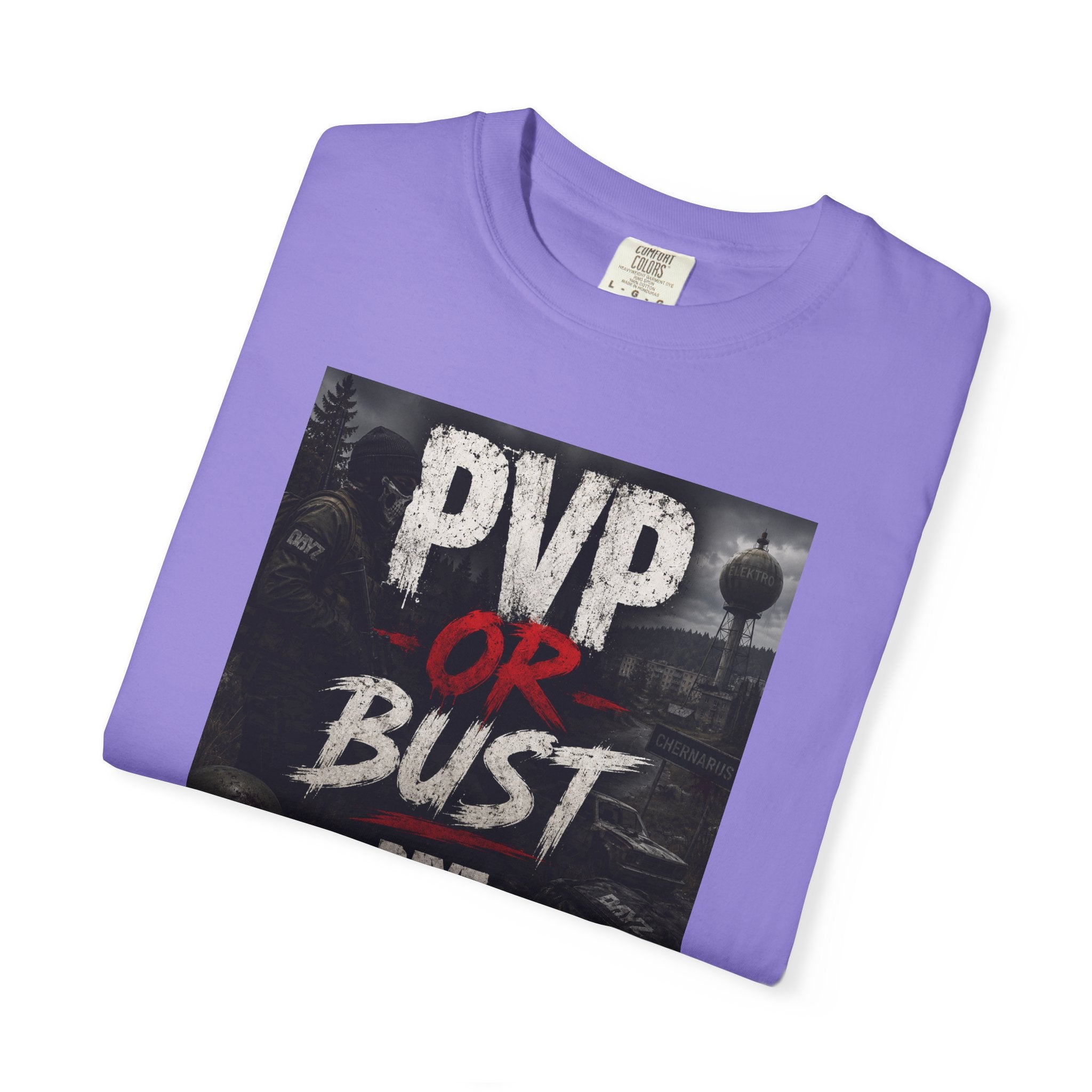 PVP or Bust T-Shirt — DayZ PvP Survival Gamer Tee