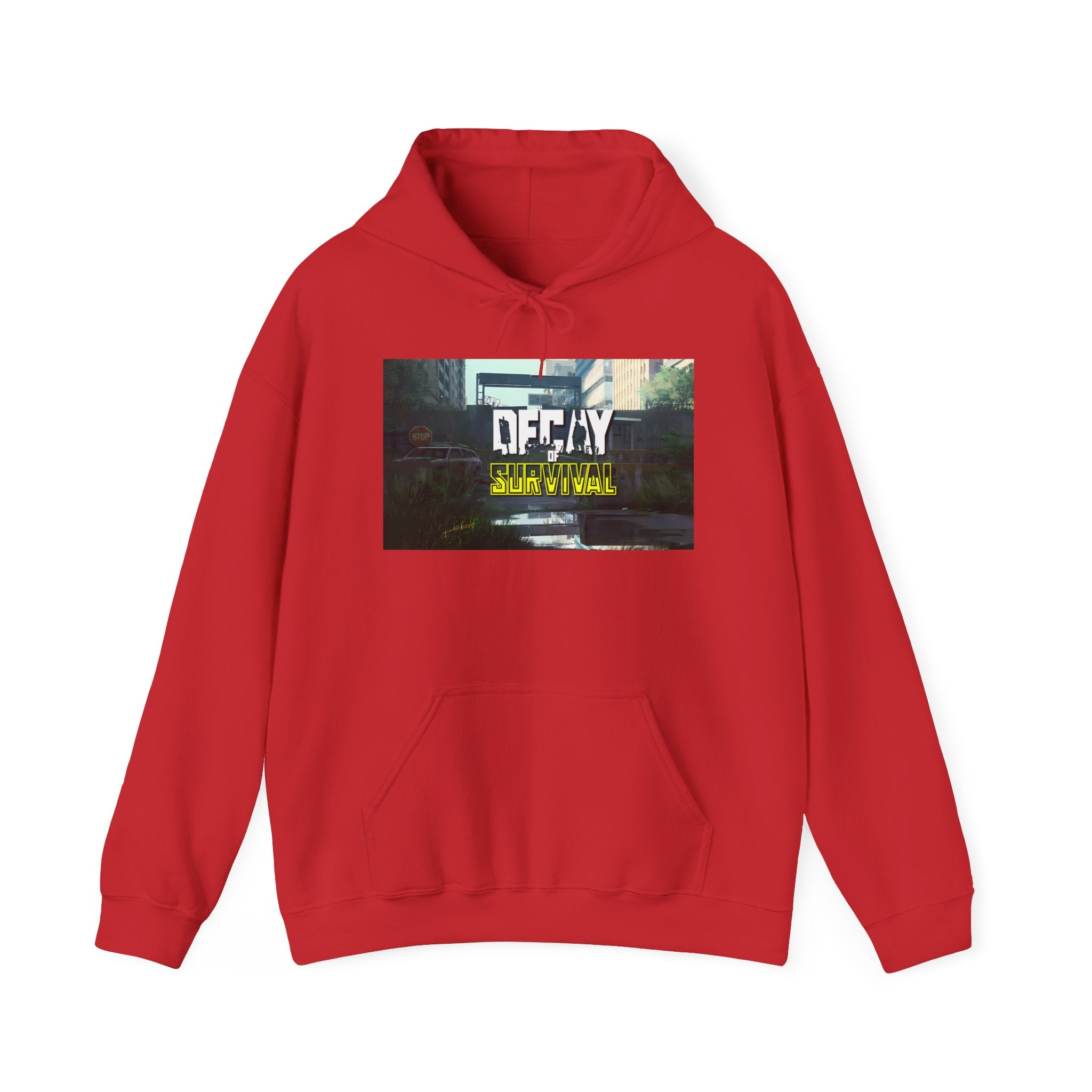 Decay Of Survival Hoodie - Urban Streetwear Graphic Pullover
