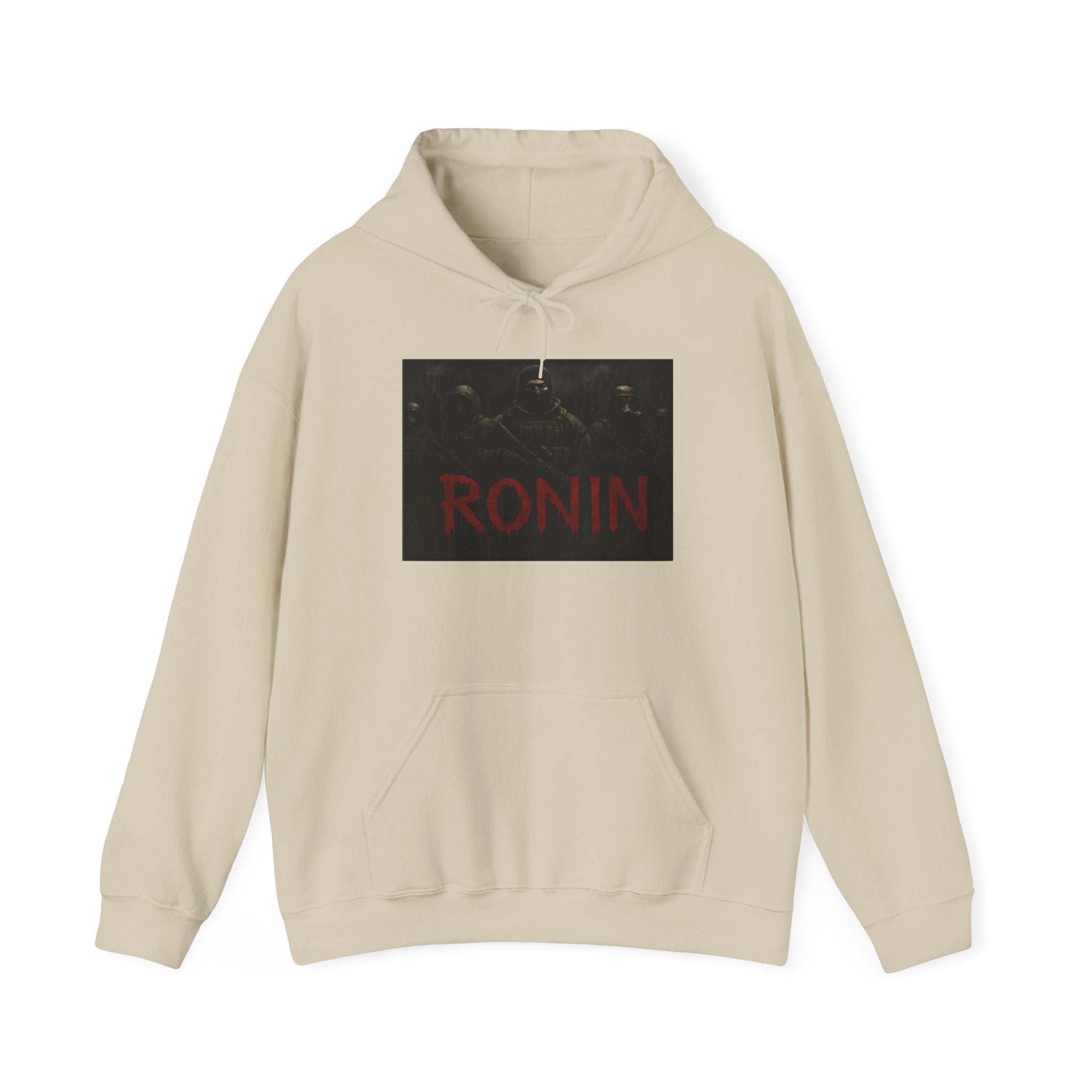 Ronin Survival Hoodie — Samurai-Inspired Streetwear Hooded Sweatshirt