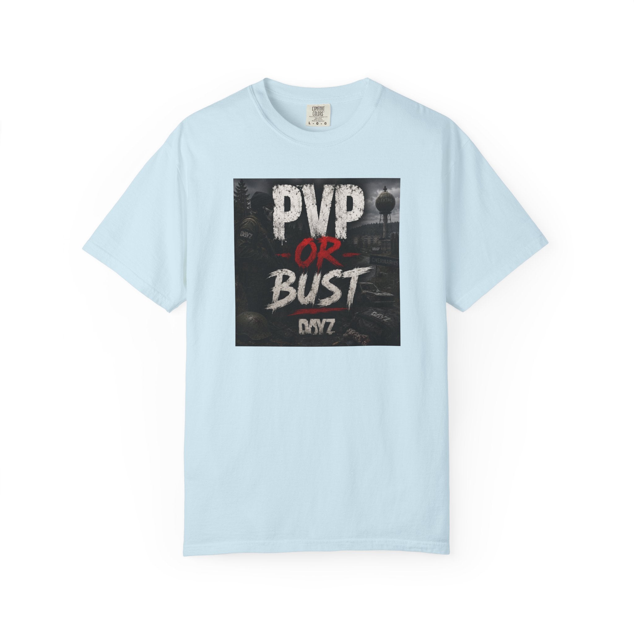 PVP or Bust T-Shirt — DayZ PvP Survival Gamer Tee