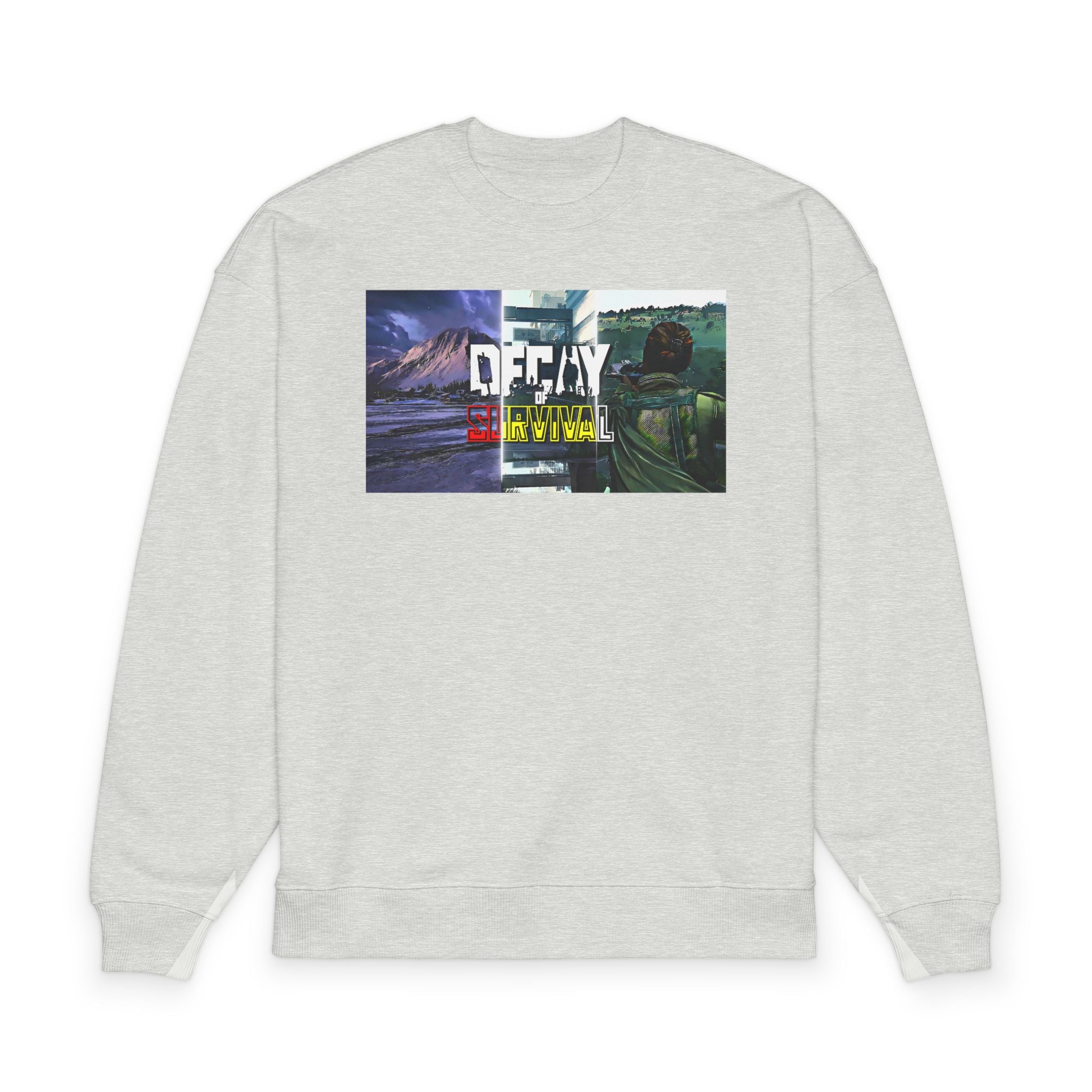 Survival Decay Sweatshirt — Graphic Gaming Crewneck