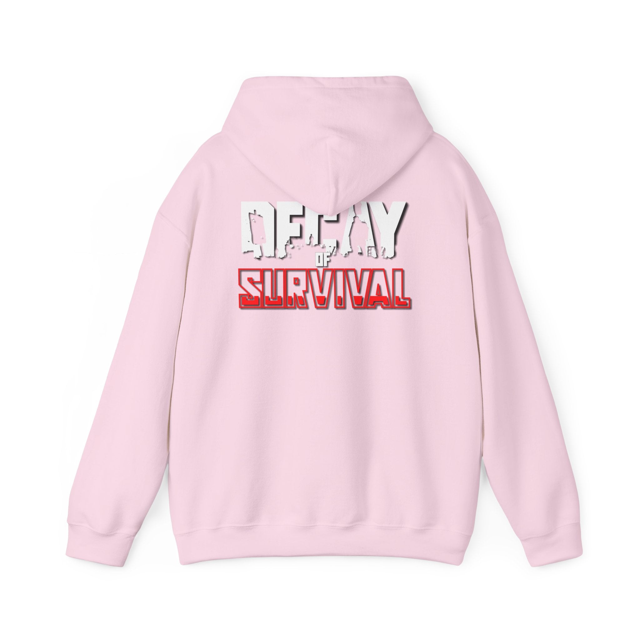 Survival PvP Hoodie — ‘Decay of Survival’ Gaming Graphic Sweatshirt