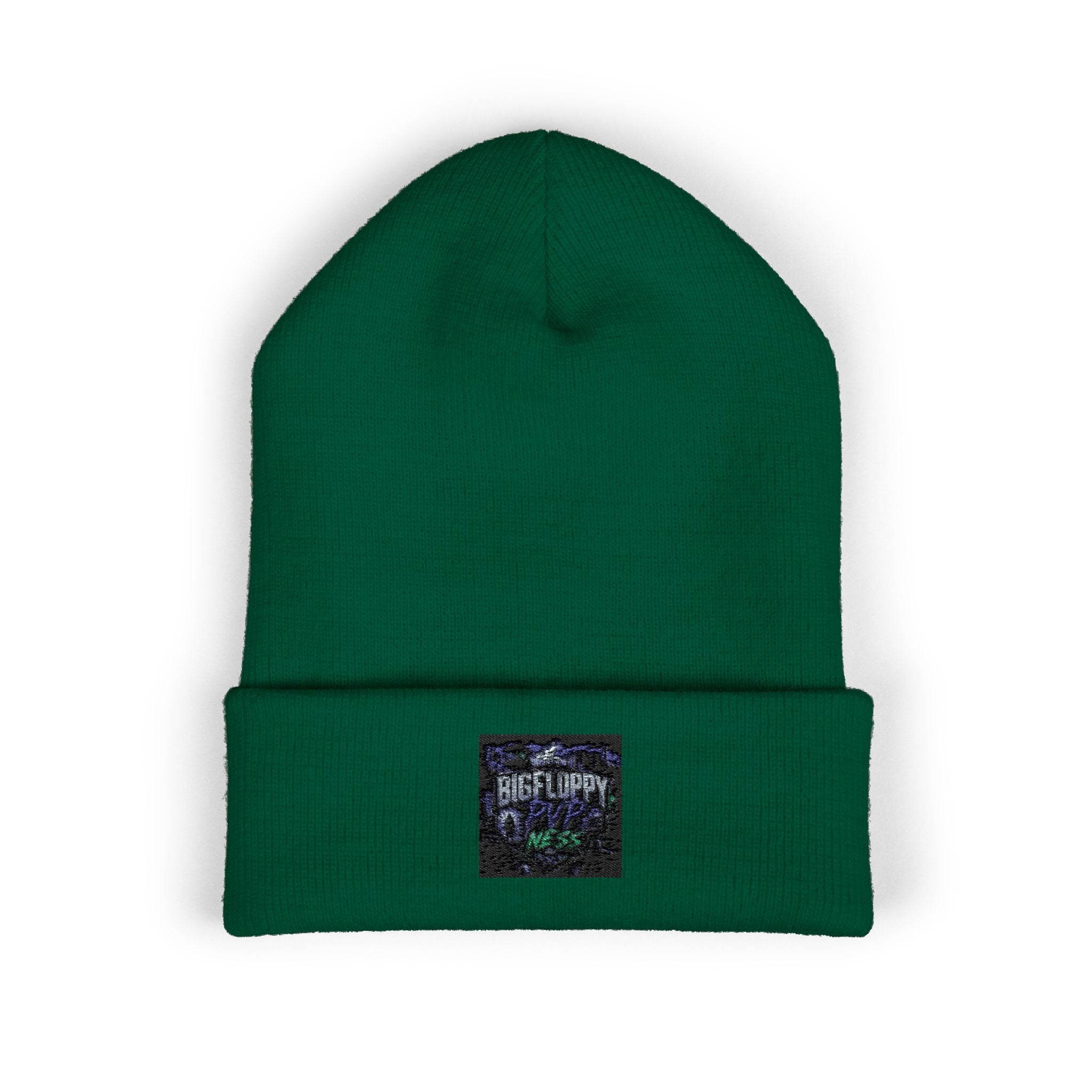 Embroidered 'Adventure Awaits' Classic Cuffed Beanie