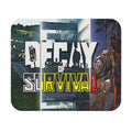 Decay Of Survival Mouse Pad — 'Decay of Survival' Graphic Desk Mat for Gamers