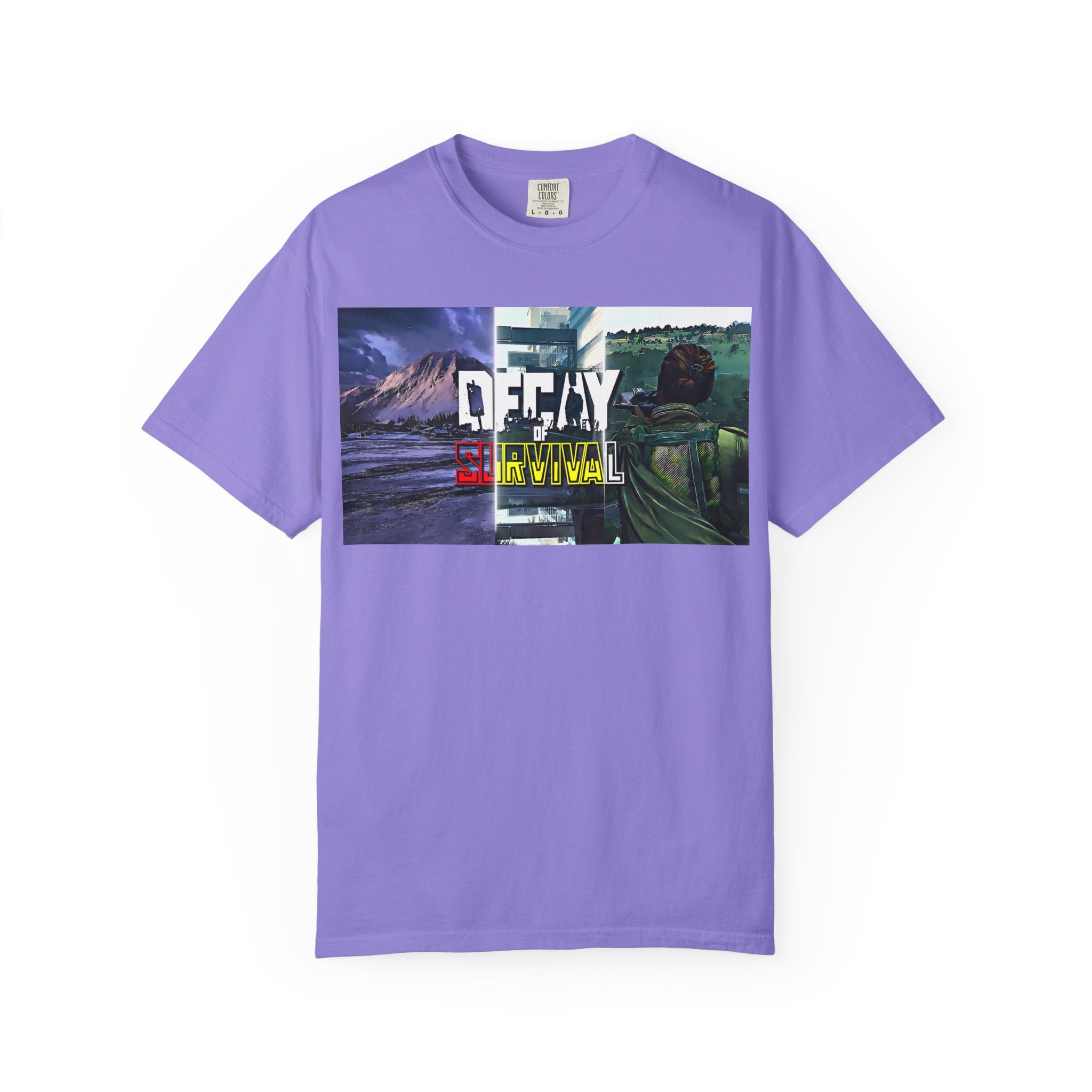 Decay Of Survival Retro Graphic T-Shirt — "OFFDAY Survival" Gamer Adventure Tee