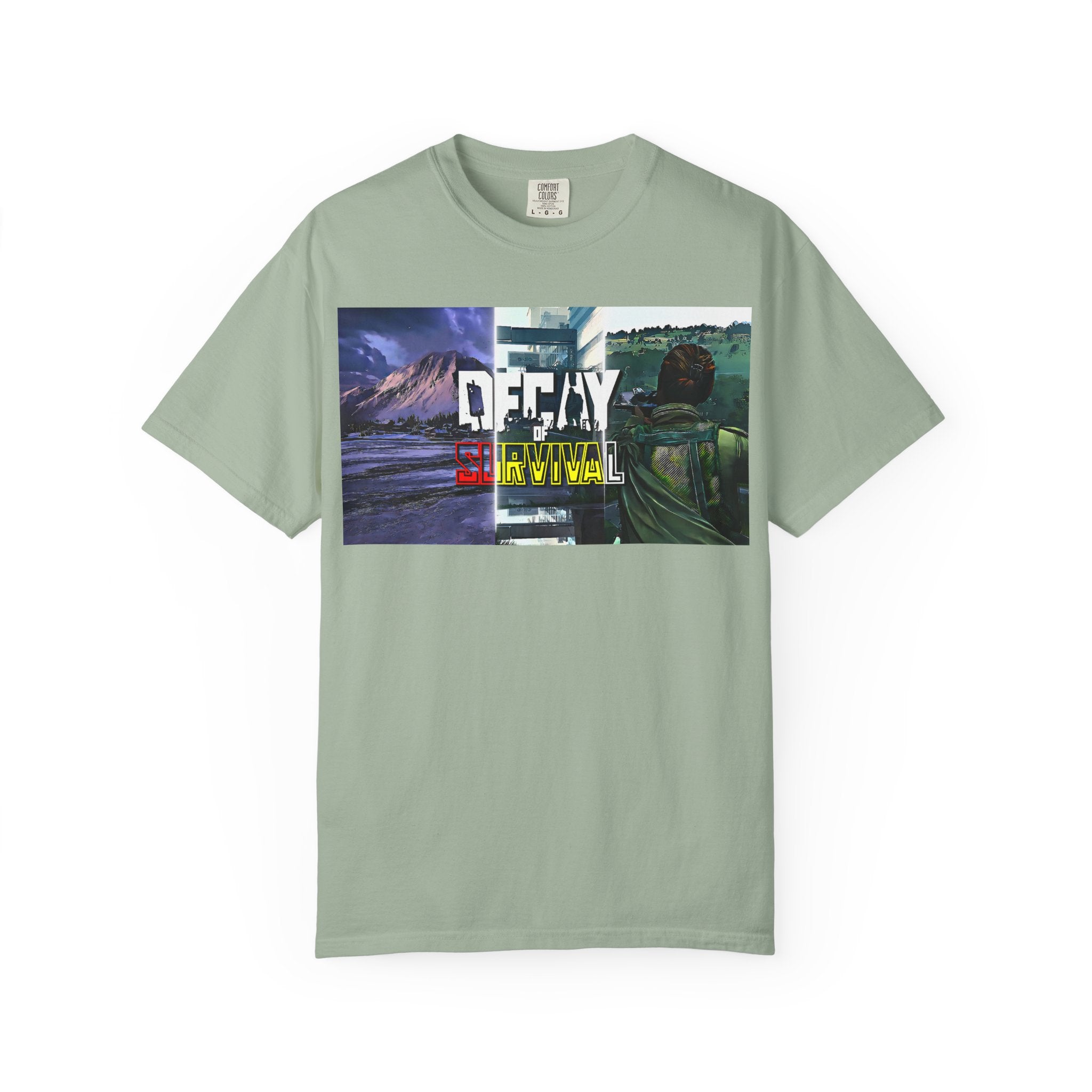 Decay Of Survival Retro Graphic T-Shirt — "OFFDAY Survival" Gamer Adventure Tee