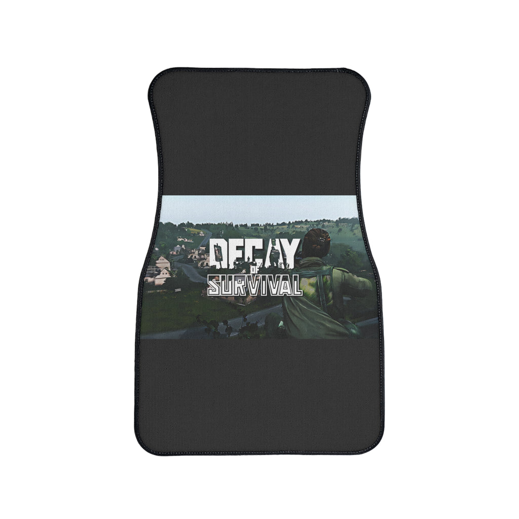 Car Floor Mat — "Decay Of Survival" Gaming Graphic Auto Floor Protector