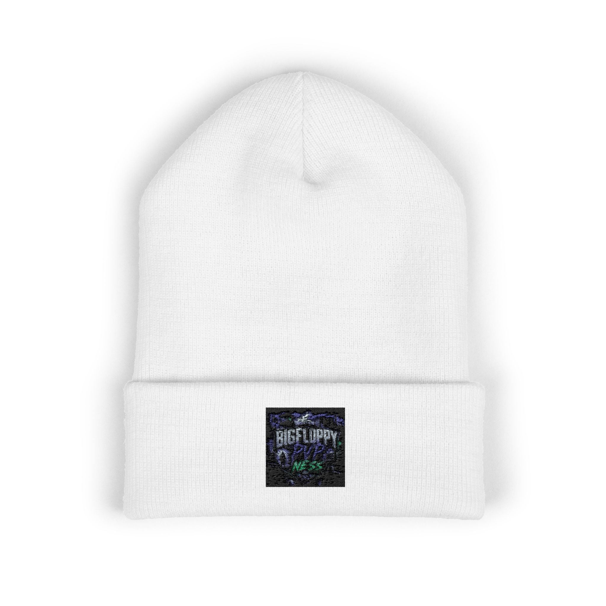 Embroidered 'Adventure Awaits' Classic Cuffed Beanie