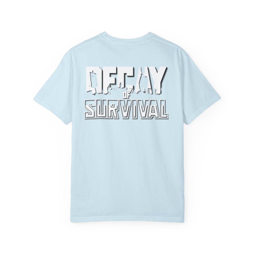 Decay Of Survival Faction Tee — 'ABN' Logo Front & 'Decay of Survival - White' Graphic Back