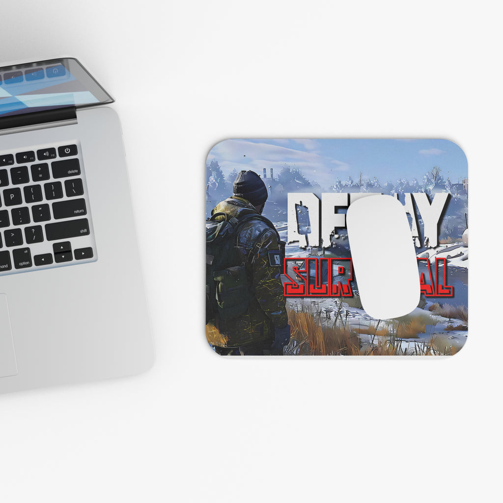 Decay Of Survival Mouse Pad — 'Decay of Survival' Winter Combat Desk Mat