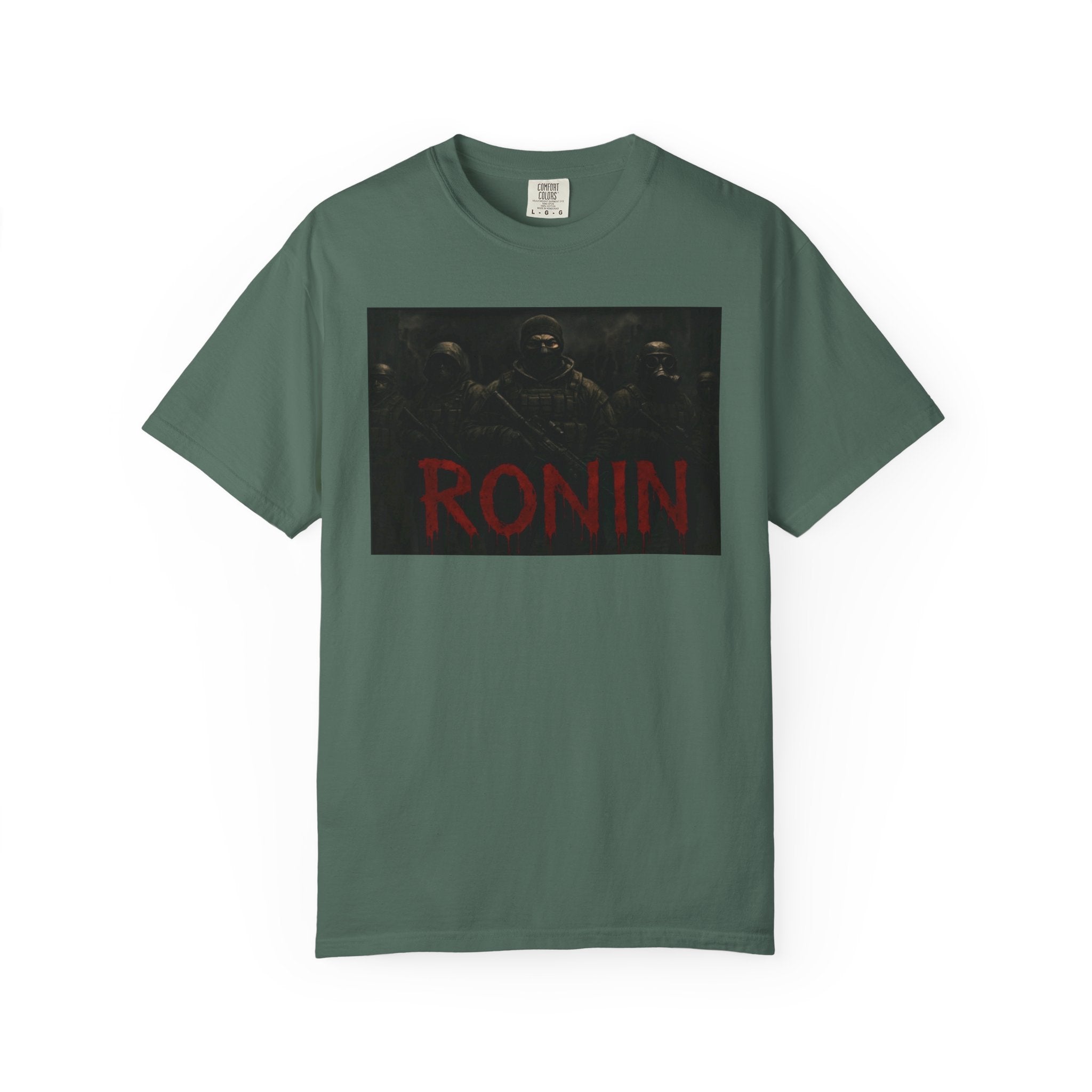 Ronin Graphic T-Shirt — 'Ronin' Front & 'Survival' Back Streetwear Tee