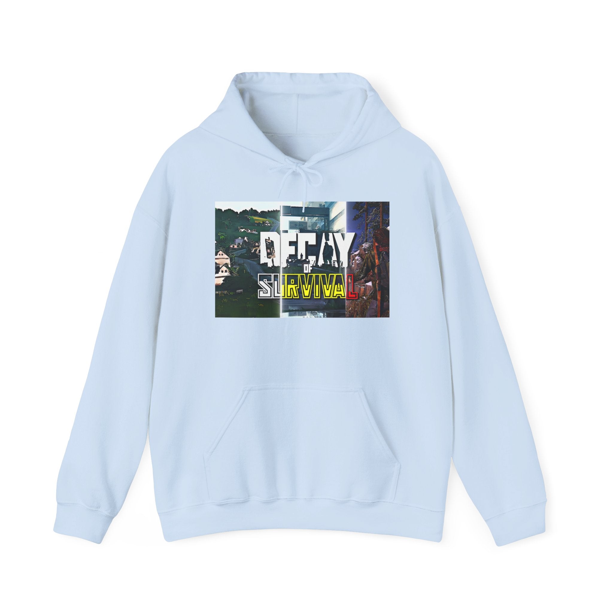 Decay Of Survival Hoodie — Post-Apocalyptic Graphic Pullover