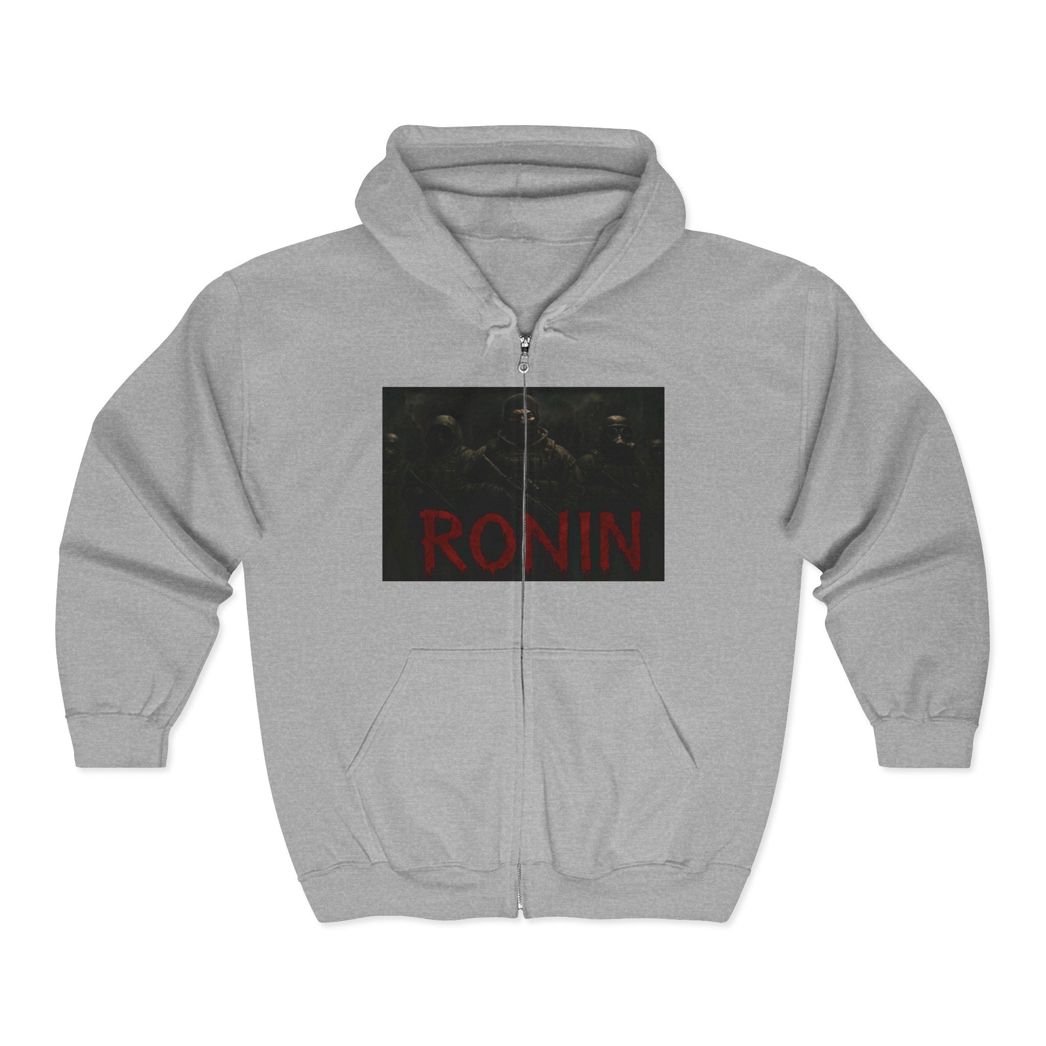 Decay of Survival "RONIN" Zip Hoodie — Post-Apocalyptic Gamer Jacket