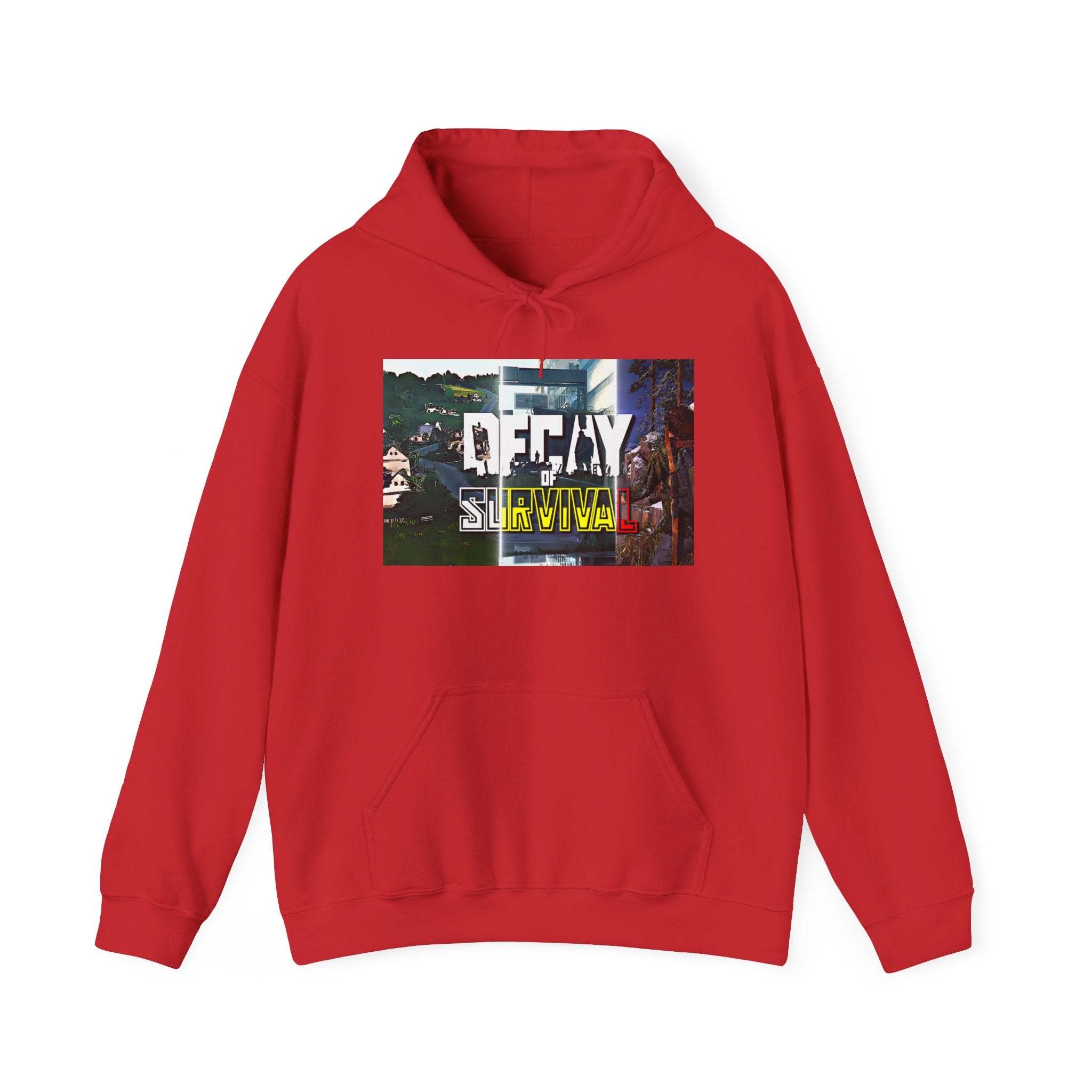 Decay Of Survival Hoodie — Post-Apocalyptic Graphic Pullover