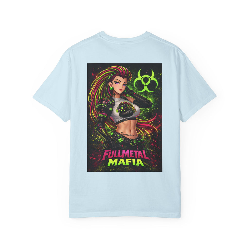 Decay Of Survival Faction Tee — 'Decay of Survival' Logo Front & 'FullMetalMafia' Graphic Logo Back