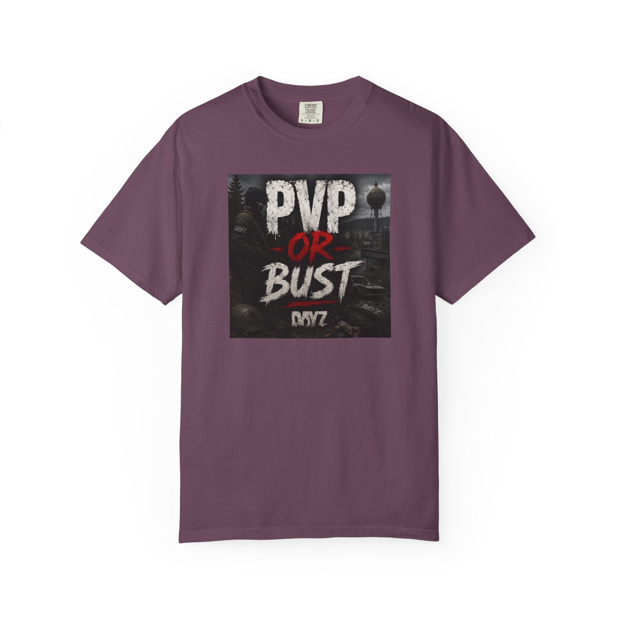 PVP or Bust T-Shirt — DayZ PvP Survival Gamer Tee