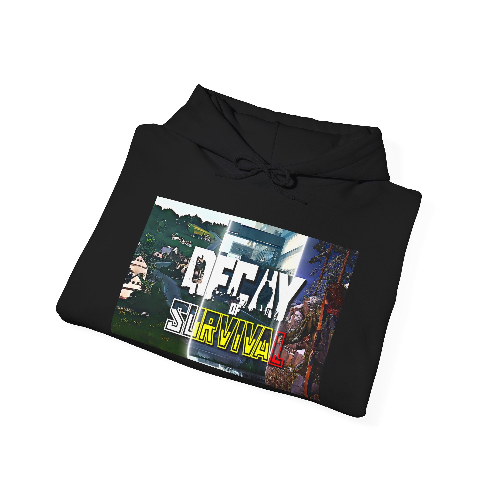 Decay Of Survival Hoodie — Post-Apocalyptic Graphic Pullover