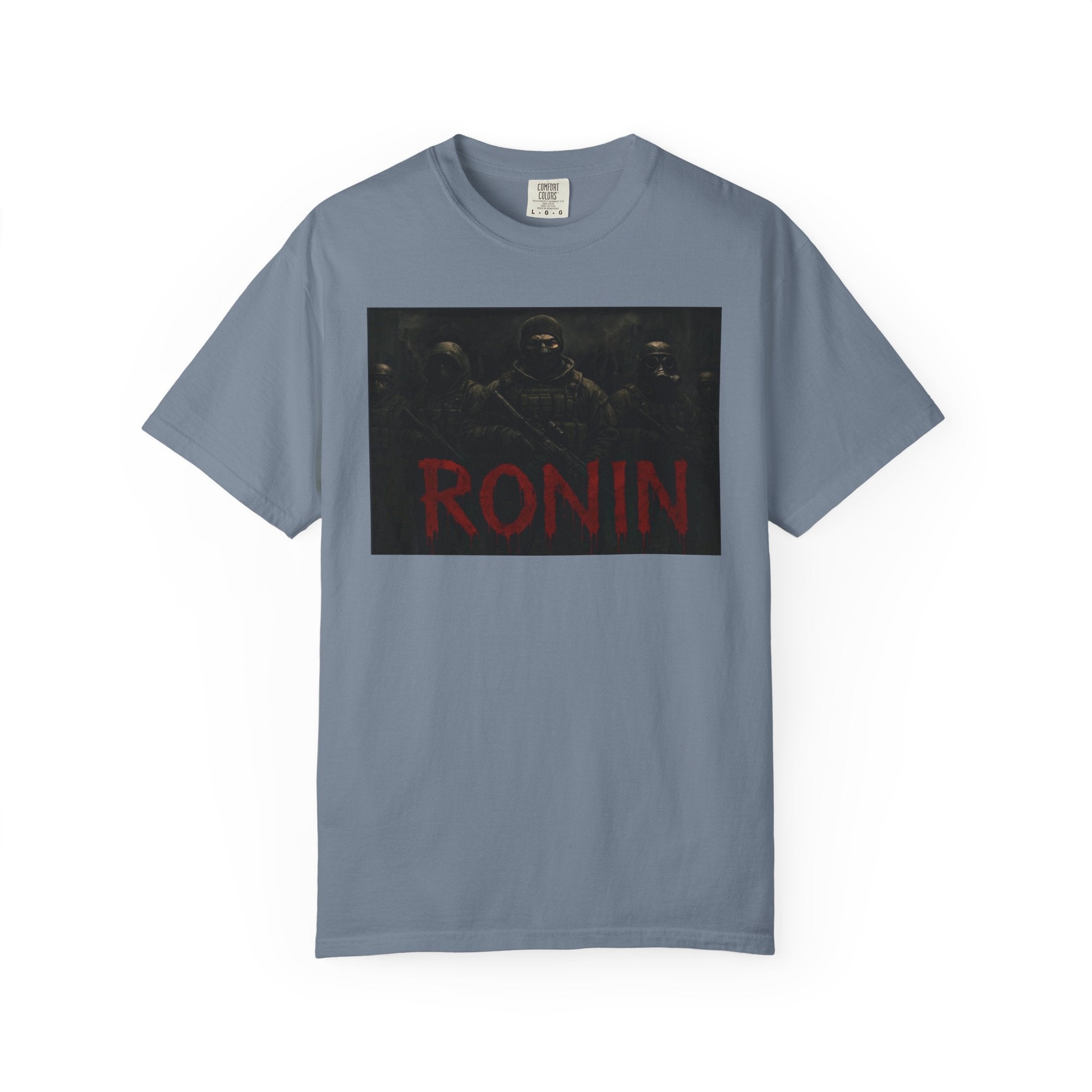 Ronin Graphic T-Shirt — 'Ronin' Front & 'Survival' Back Streetwear Tee