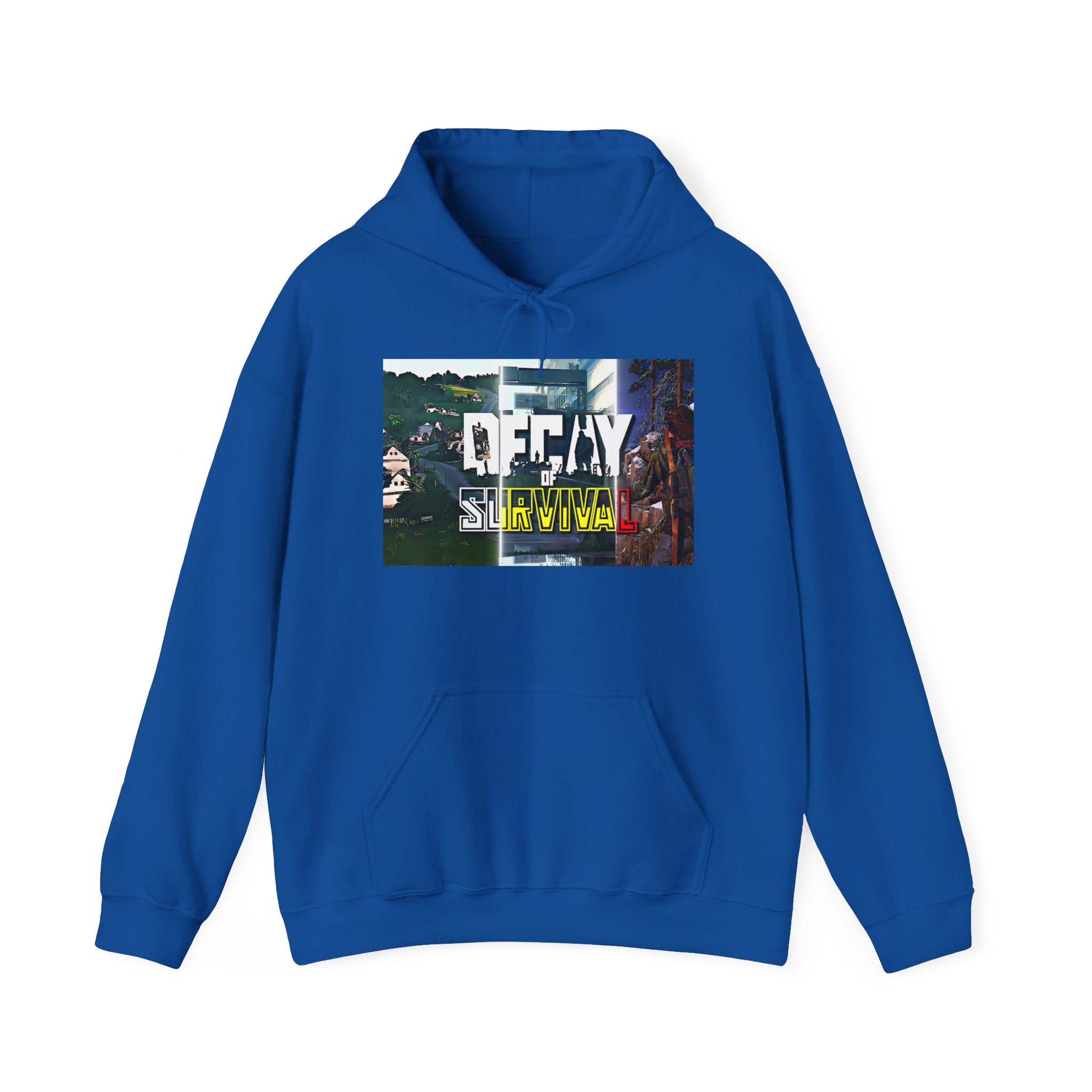 Decay Of Survival Hoodie — Post-Apocalyptic Graphic Pullover