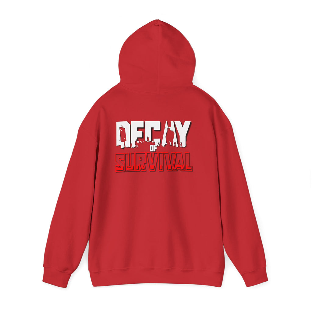 Survival PvP Hoodie — ‘Decay of Survival’ Gaming Graphic Sweatshirt