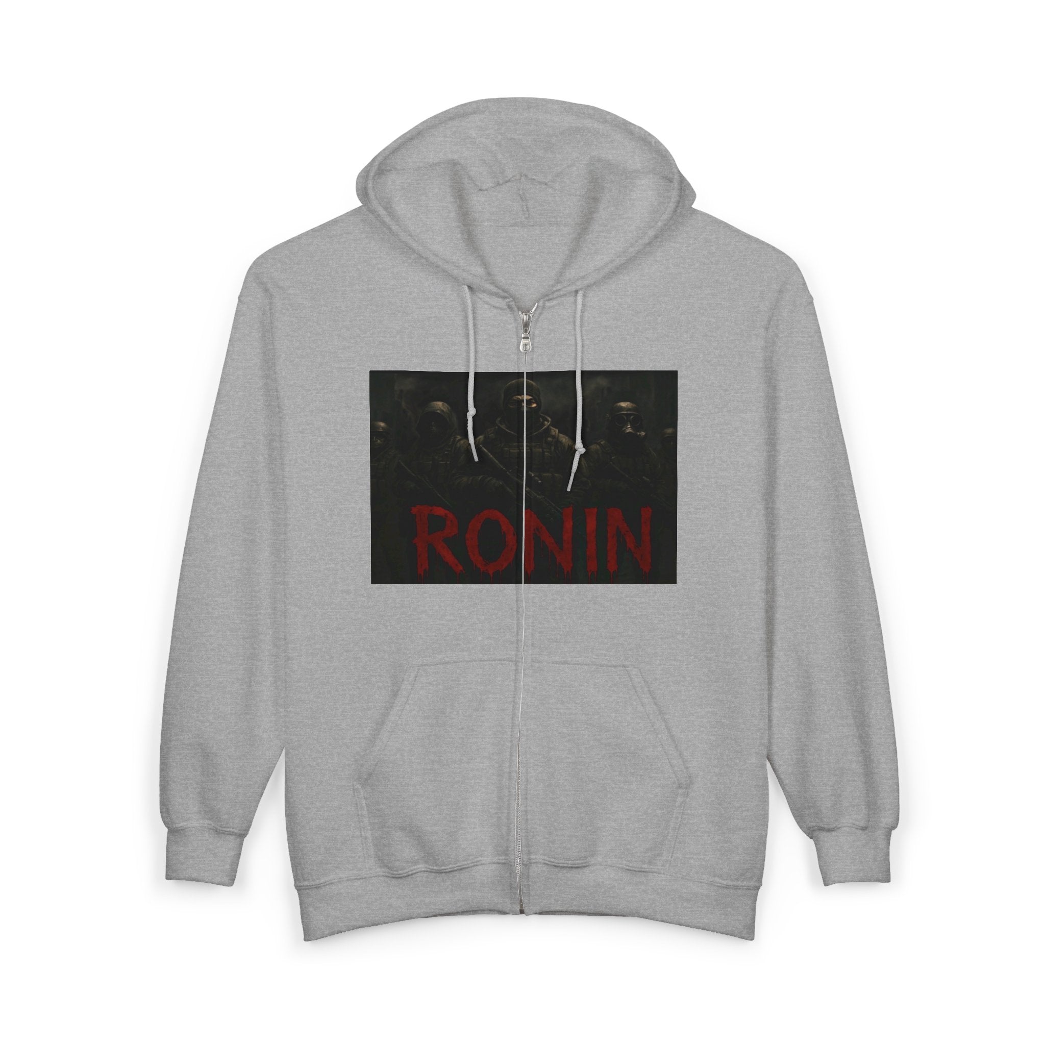 Decay of Survival "RONIN" Zip Hoodie — Post-Apocalyptic Gamer Jacket