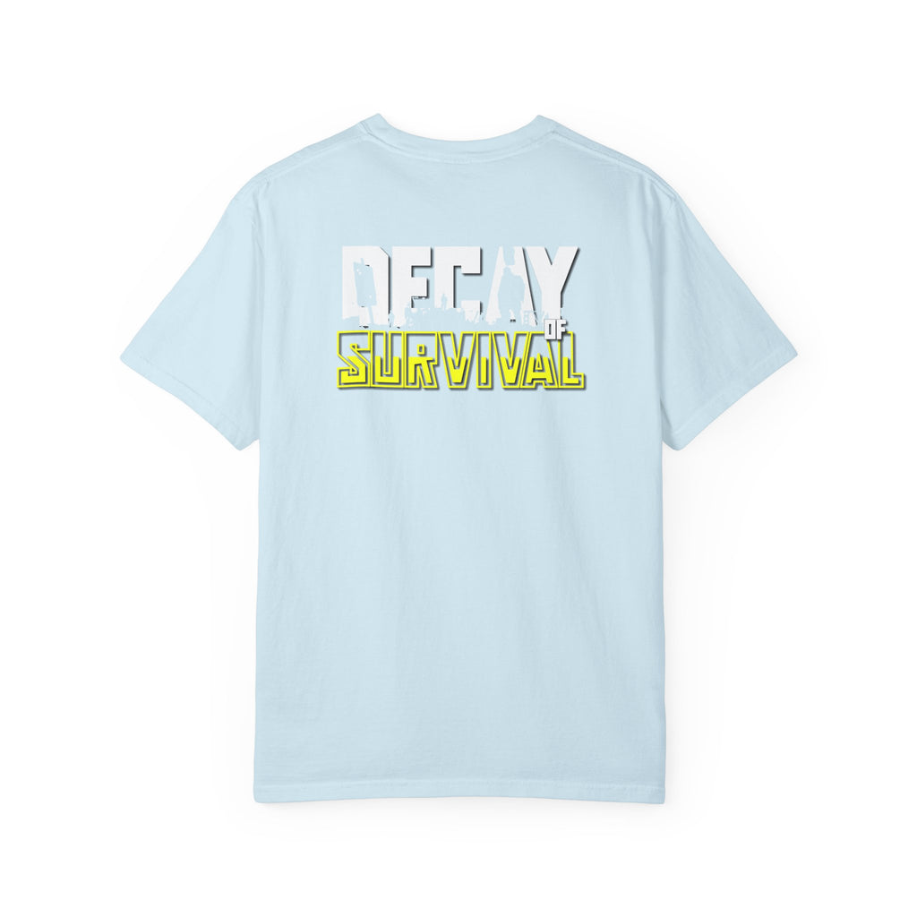 Decay Of Survival Faction Tee — 'ABN' Logo Front & 'Decay of Survival - Yellow' Graphic Back