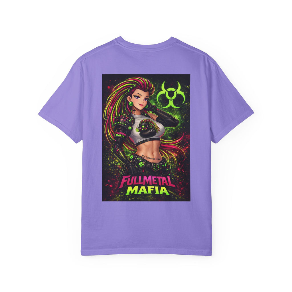 Decay Of Survival Faction Tee — 'Decay of Survival' Logo Front & 'FullMetalMafia' Graphic Logo Back