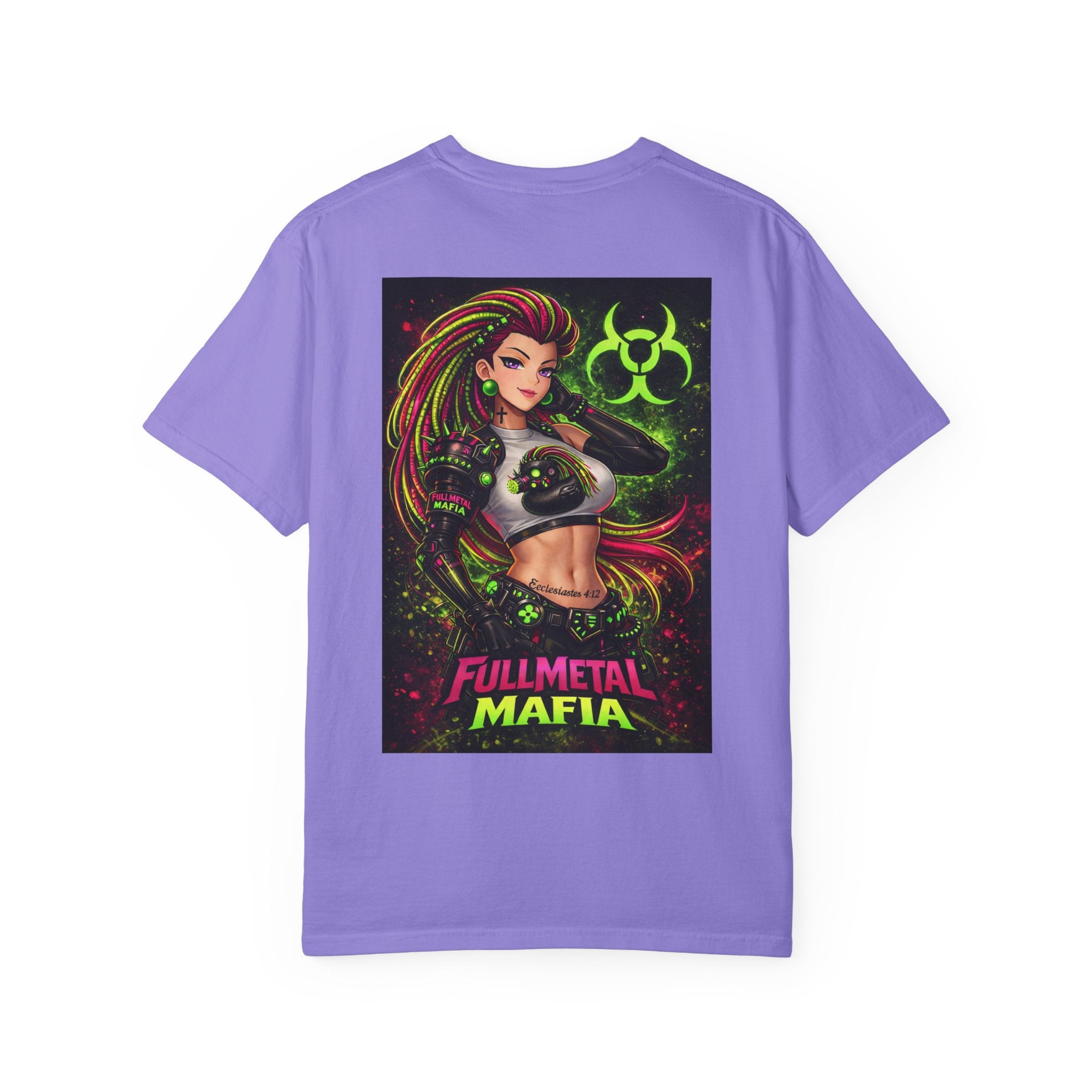 Decay Of Survival Faction Tee — 'Decay of Survival' Logo Front & 'FullMetalMafia' Graphic Logo Back