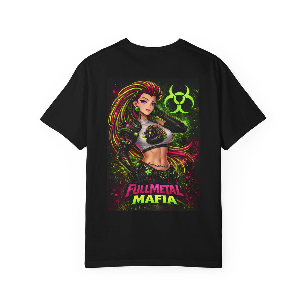 Decay Of Survival Faction Tee — 'Decay of Survival' Logo Front & 'FullMetalMafia' Graphic Logo Back