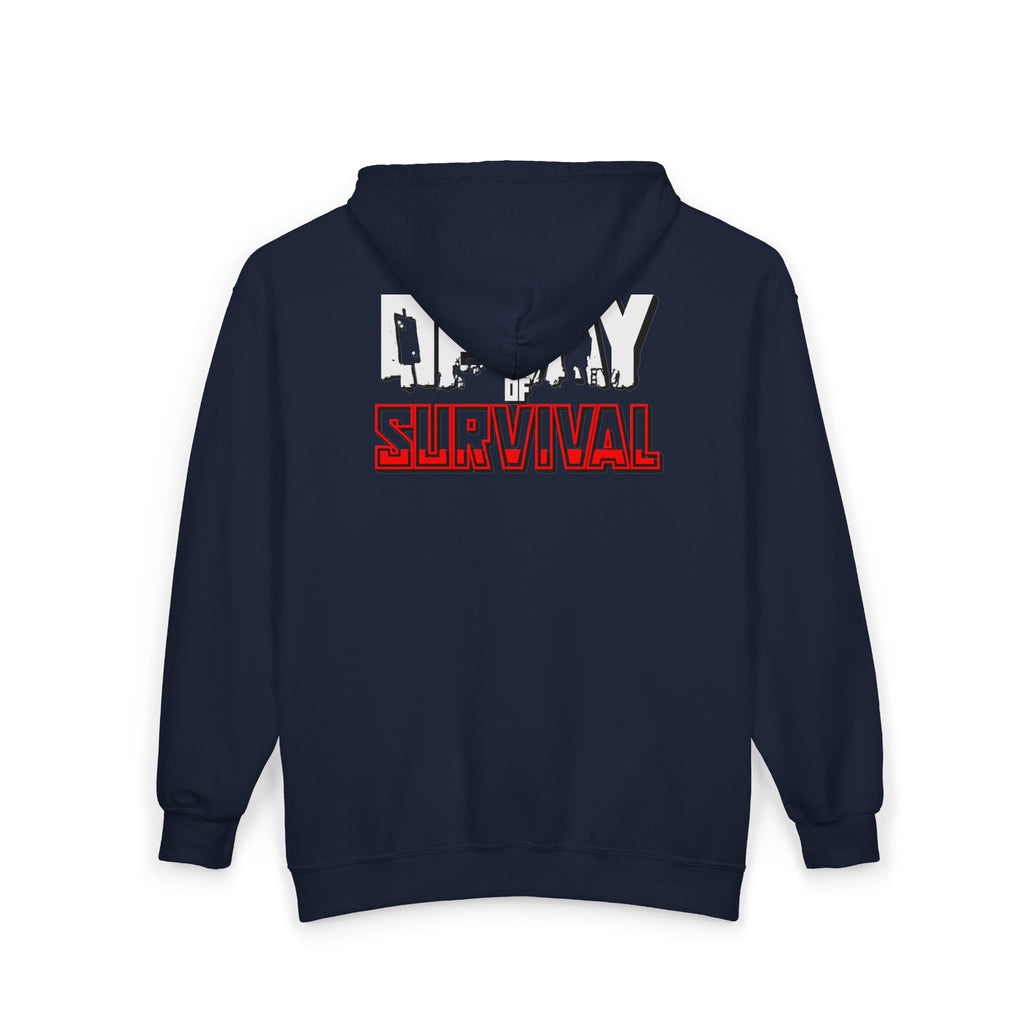 Decay of Survival "RONIN" Zip Hoodie — Post-Apocalyptic Gamer Jacket
