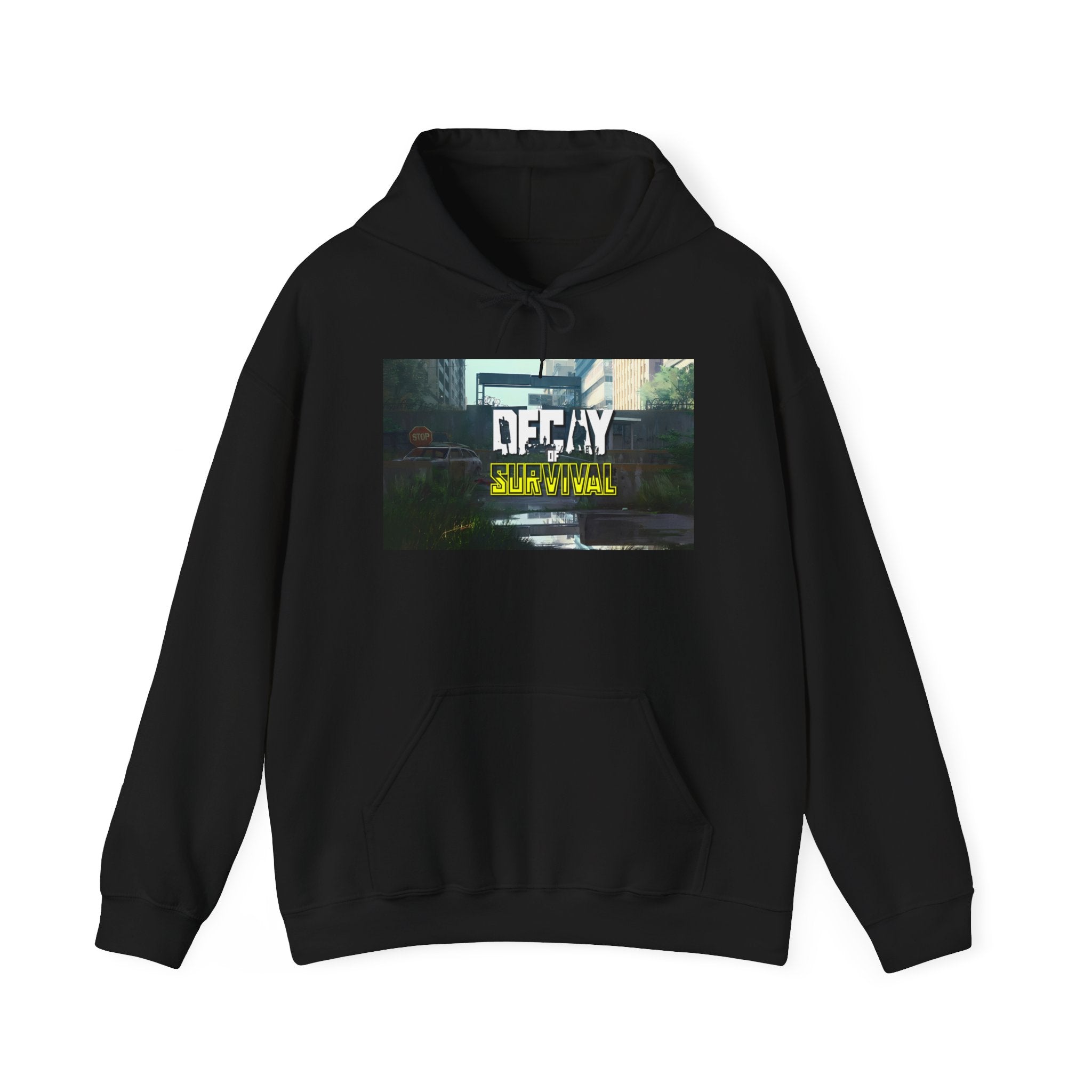 Decay Of Survival Hoodie - Urban Streetwear Graphic Pullover