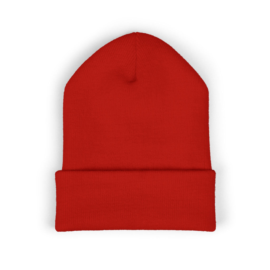 Embroidered 'Adventure Awaits' Classic Cuffed Beanie