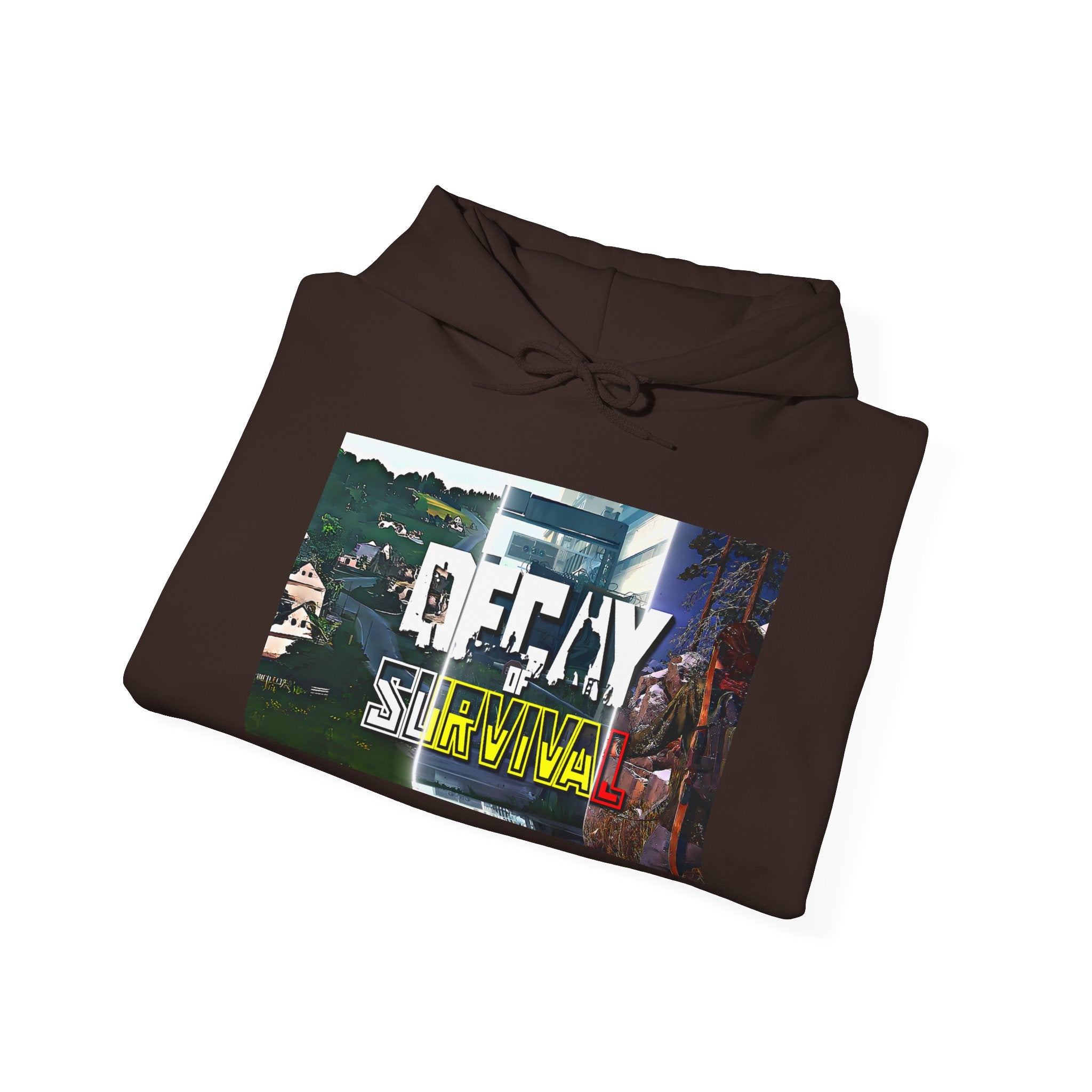 Decay Of Survival Hoodie — Post-Apocalyptic Graphic Pullover