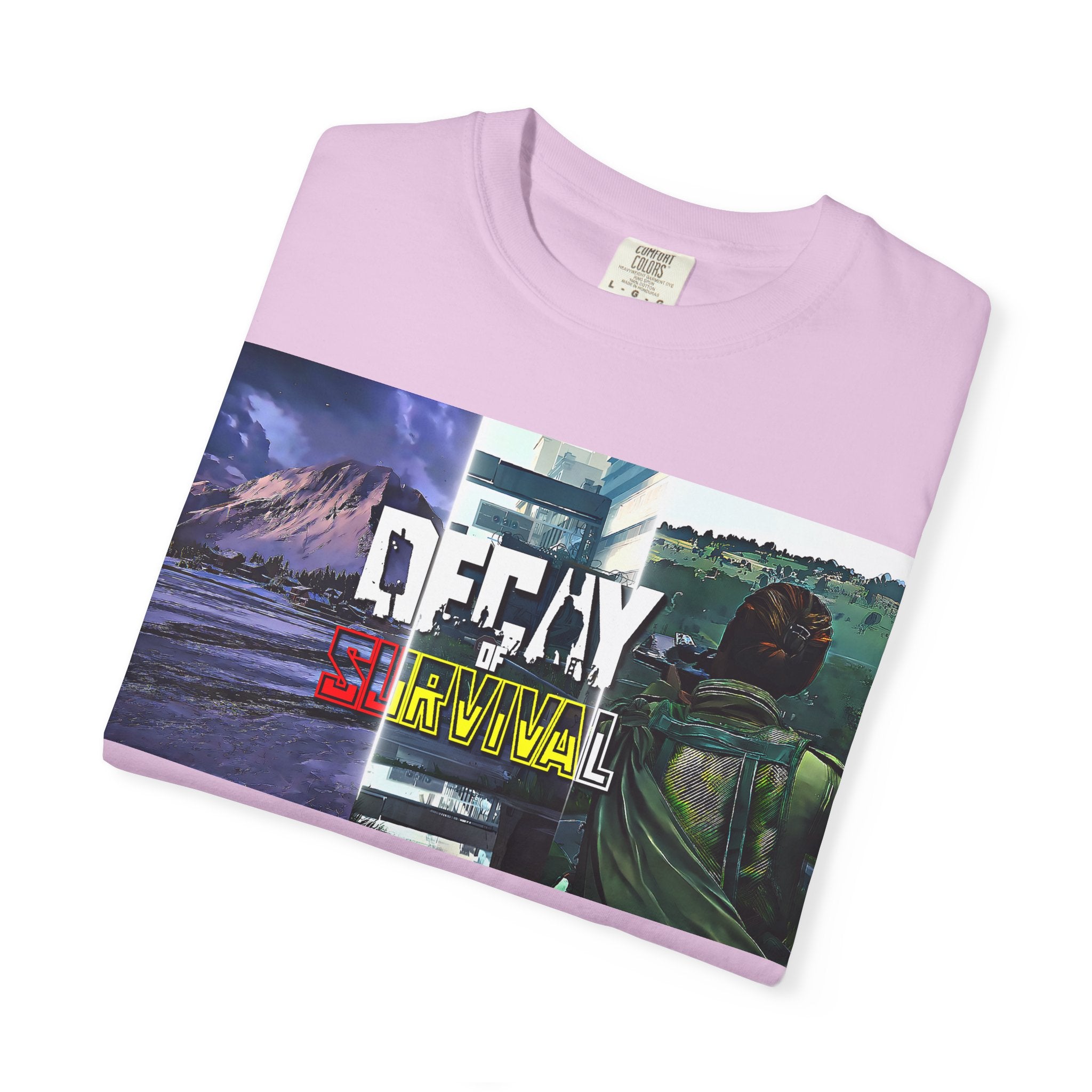 Decay Of Survival Retro Graphic T-Shirt — "OFFDAY Survival" Gamer Adventure Tee