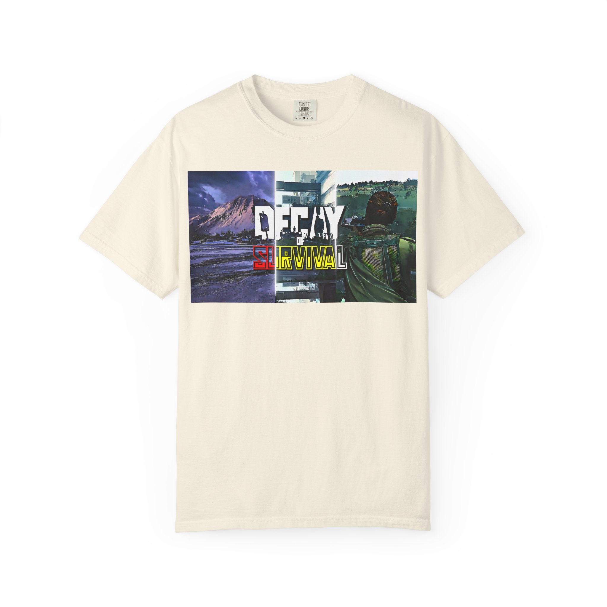 Decay Of Survival Retro Graphic T-Shirt — "OFFDAY Survival" Gamer Adventure Tee