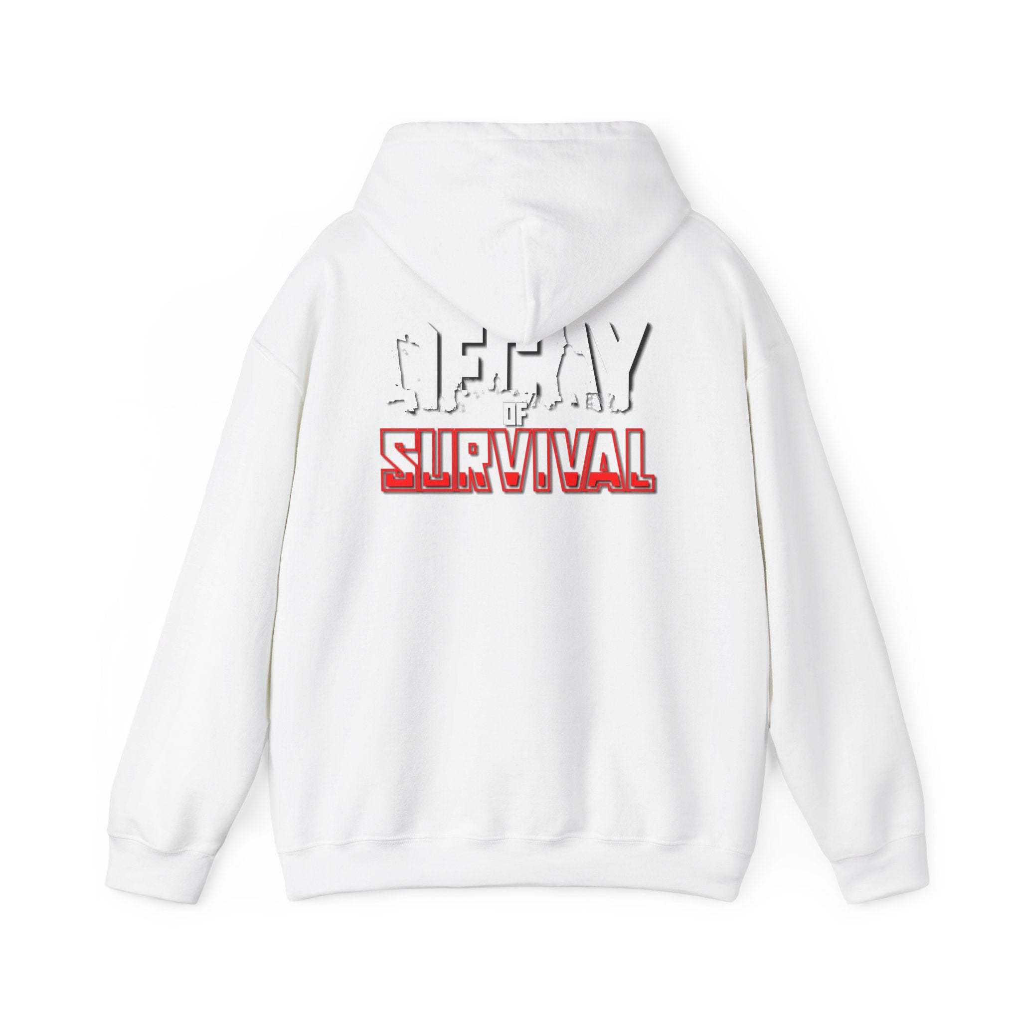 Survival PvP Hoodie — ‘Decay of Survival’ Gaming Graphic Sweatshirt