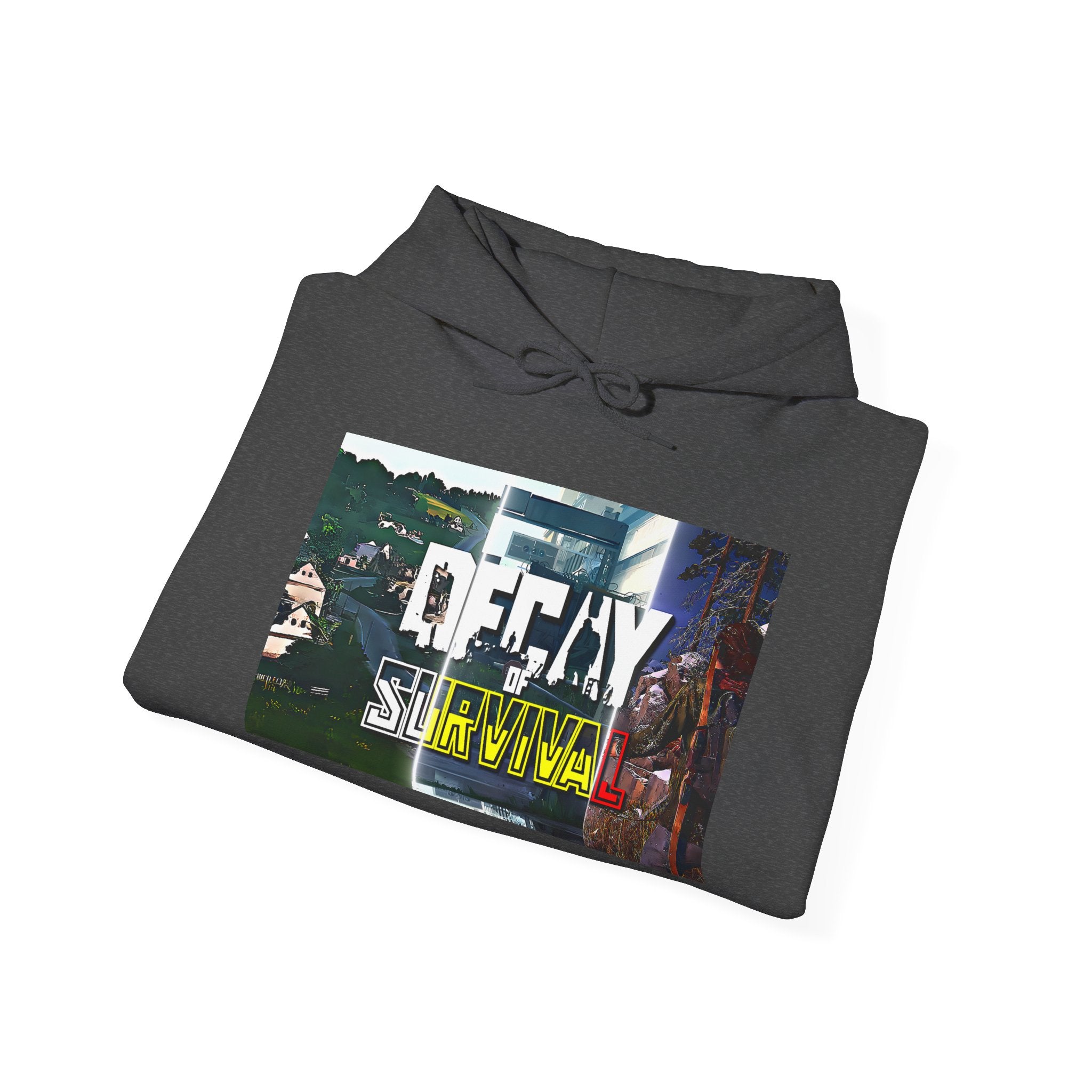 Decay Of Survival Hoodie — Post-Apocalyptic Graphic Pullover