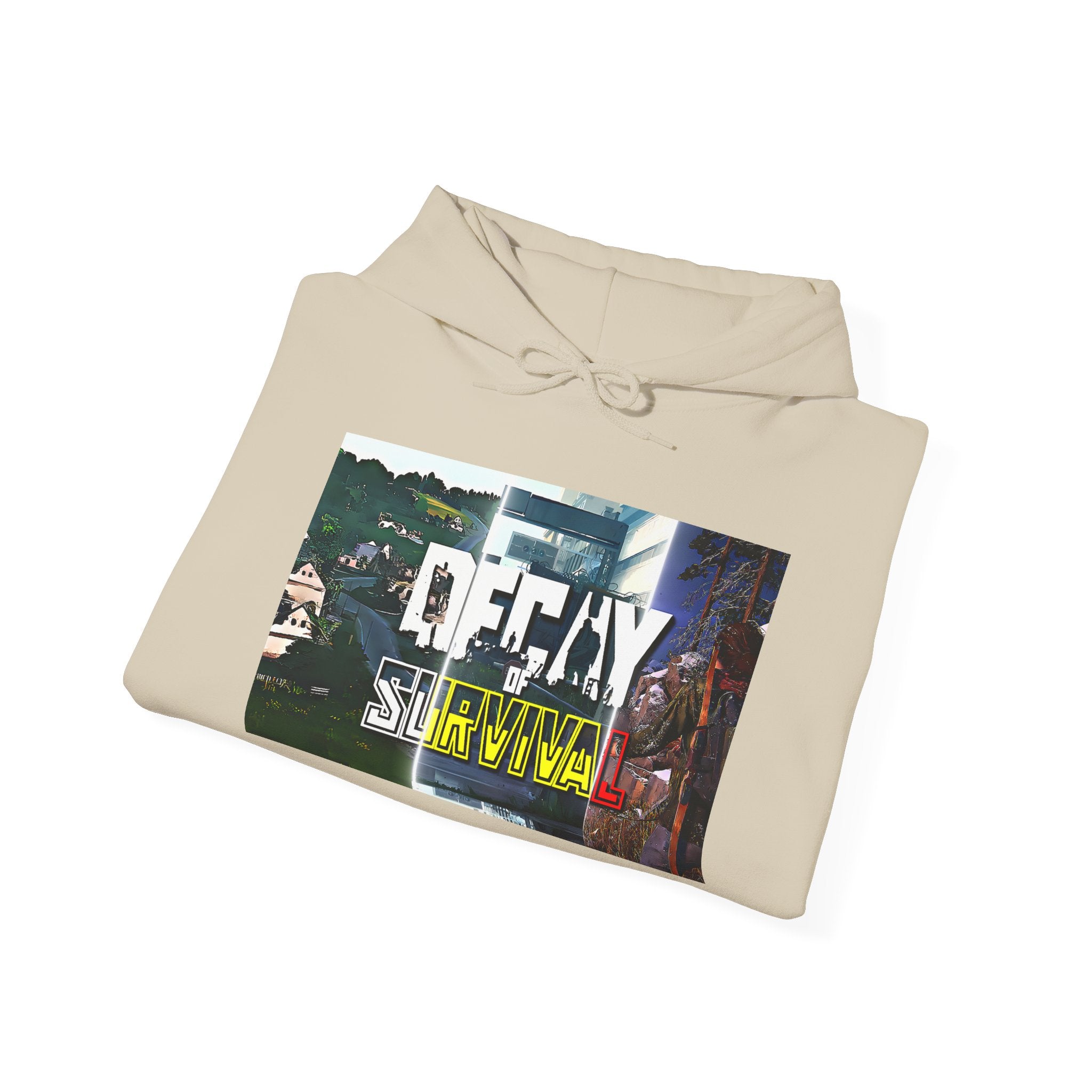 Decay Of Survival Hoodie — Post-Apocalyptic Graphic Pullover