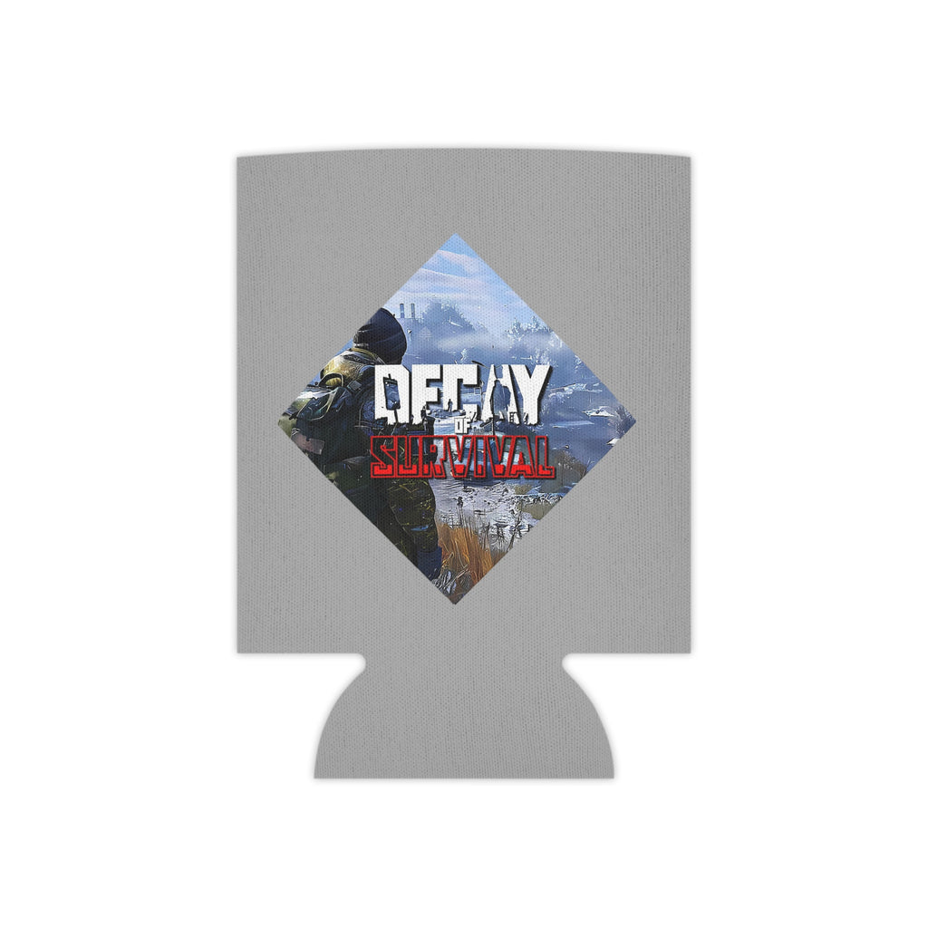 Decay Of Survival Can Cooler - Post-Apocalyptic Gamer Beverage Koozie