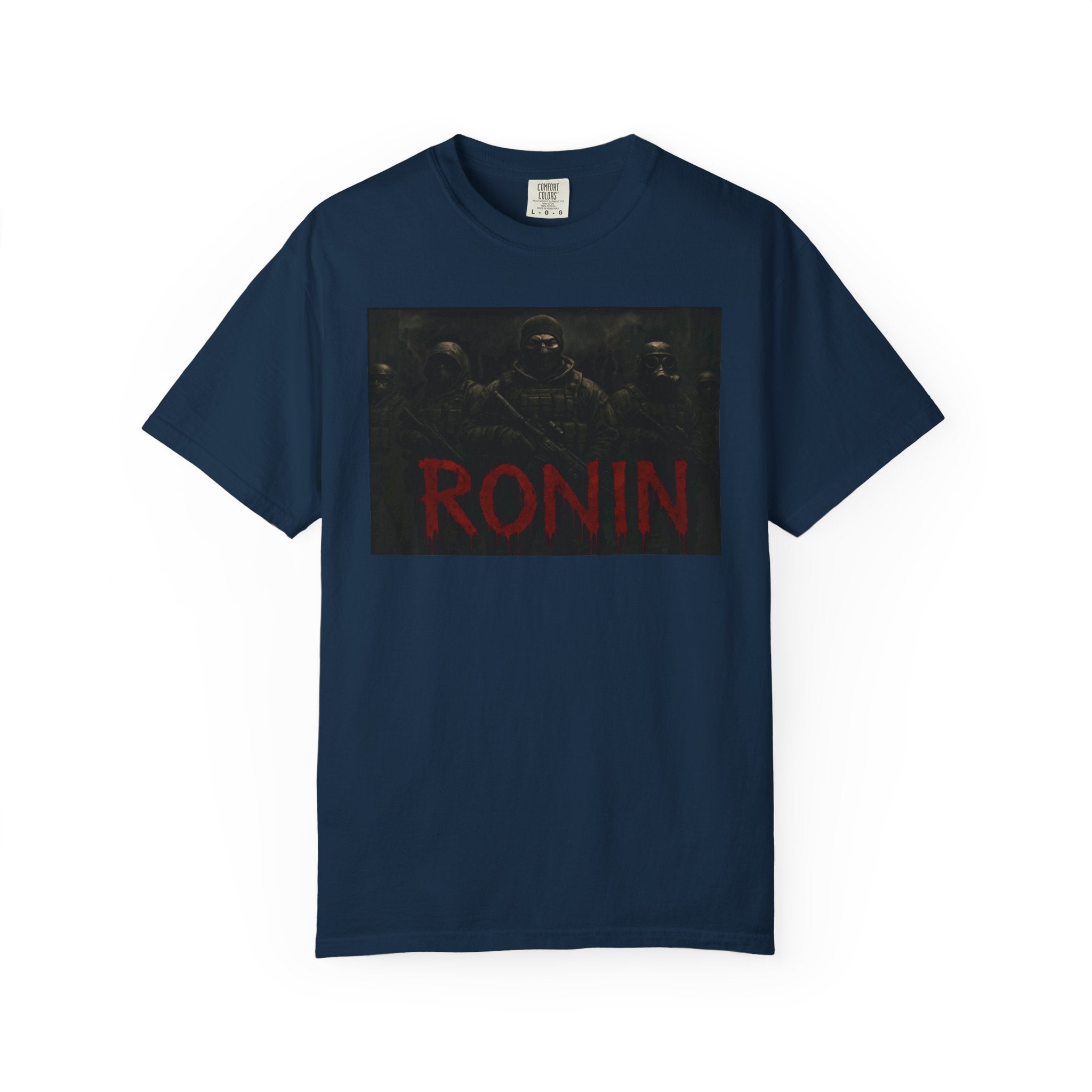 Ronin Graphic T-Shirt — 'Ronin' Front & 'Survival' Back Streetwear Tee
