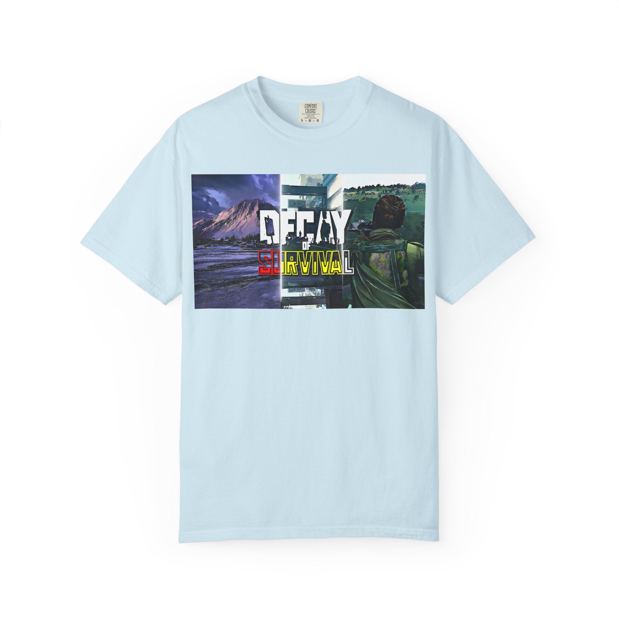Decay Of Survival Retro Graphic T-Shirt — "OFFDAY Survival" Gamer Adventure Tee