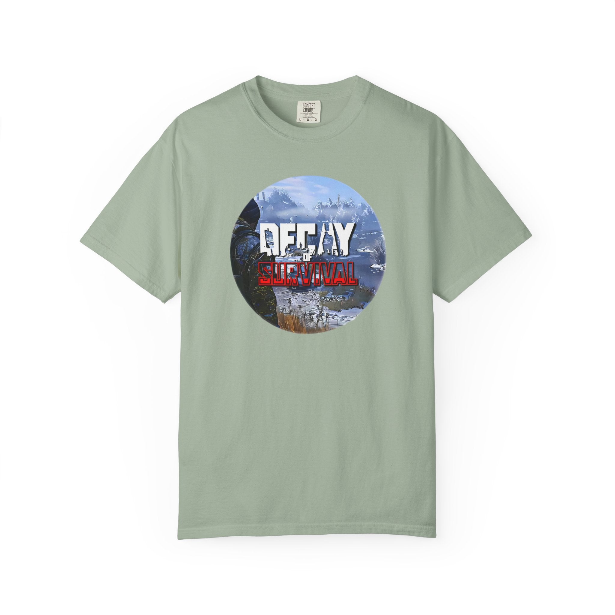 Decay Of Survival T-Shirt — 'Ready for Survival' Outdoor Graphic Tee