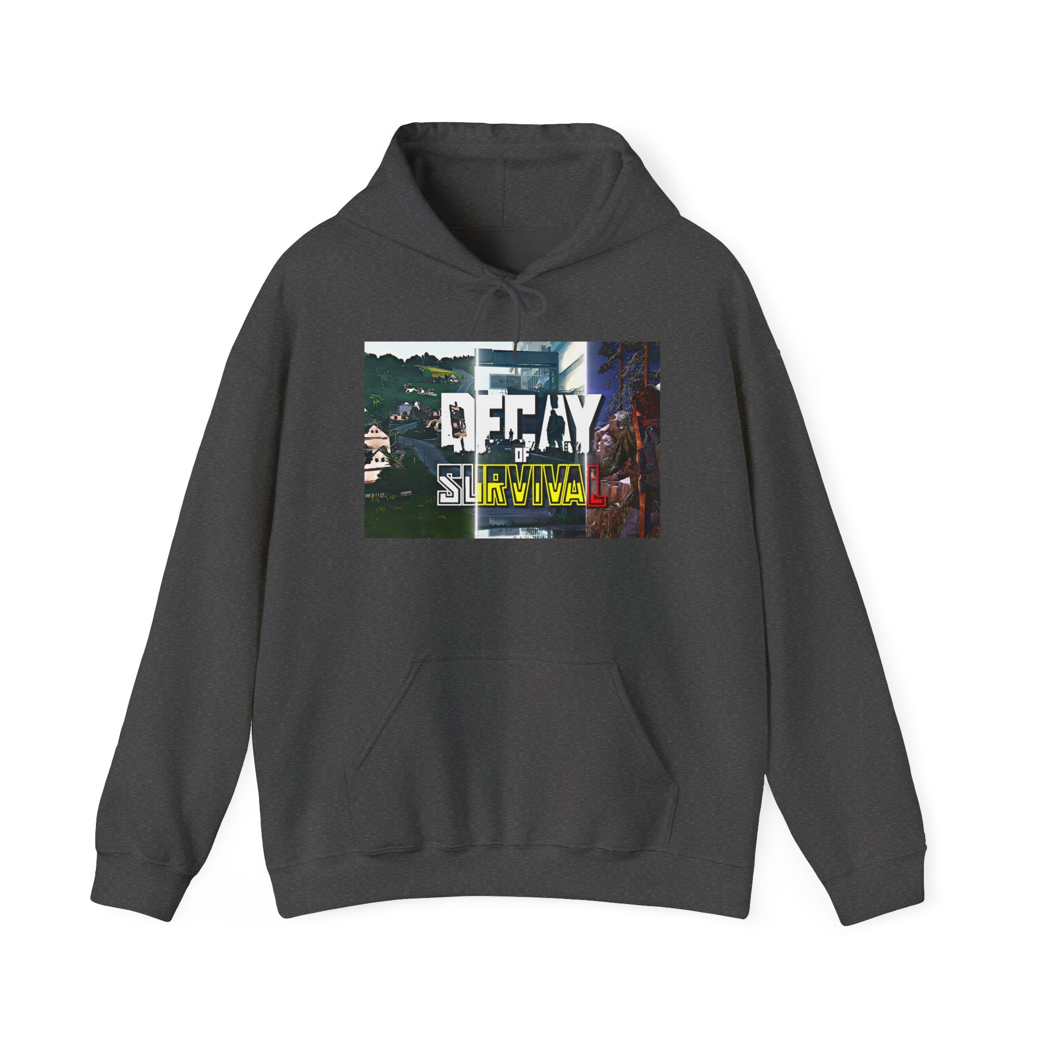 Decay Of Survival Hoodie — Post-Apocalyptic Graphic Pullover
